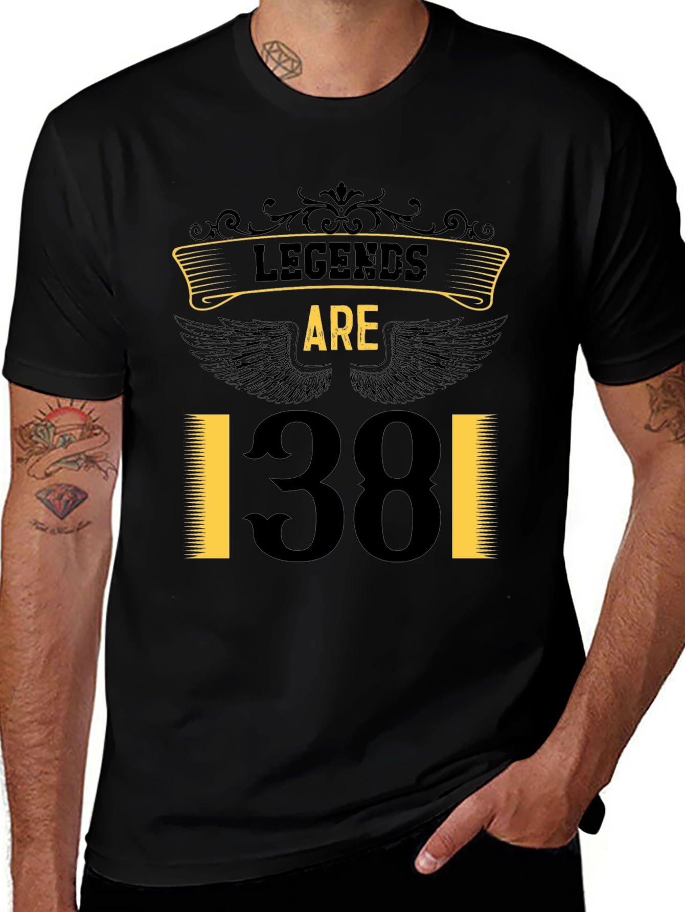 Legends Are T-Shirt - Black