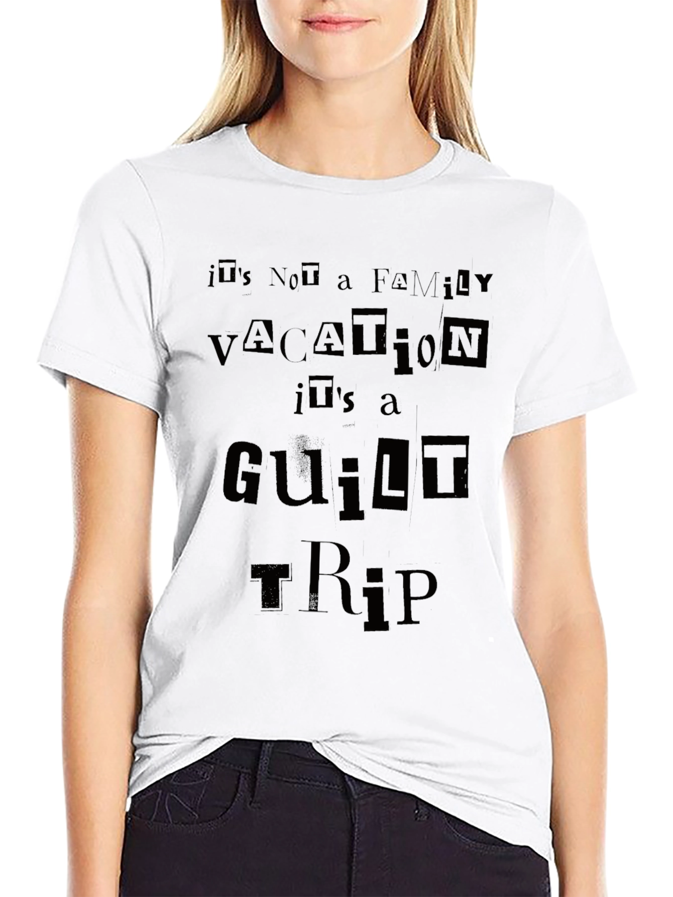 Its Not a Family Vacation - Guilt Trip T-Shirt