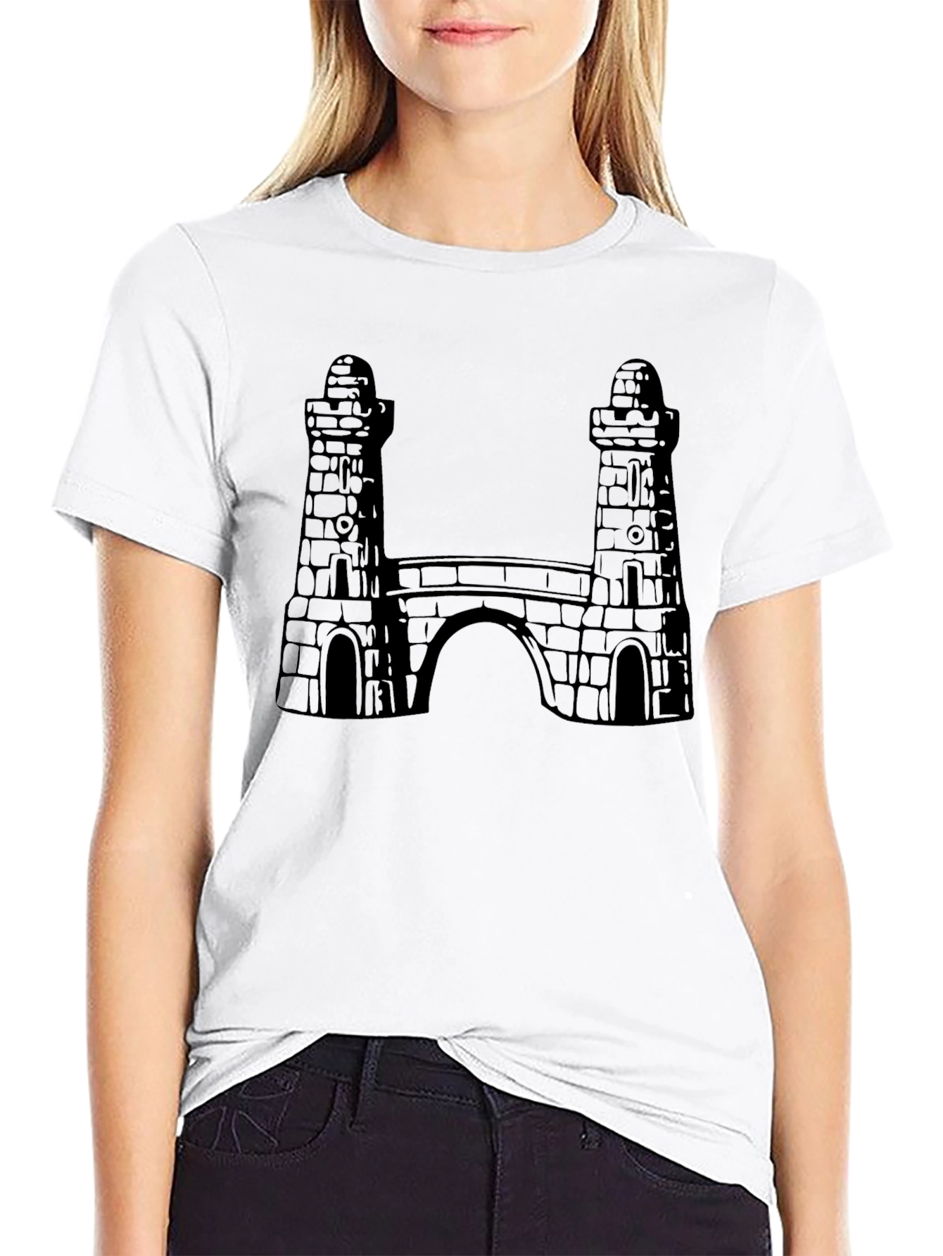 Stone Bridge Graphic Tee - Unique Design