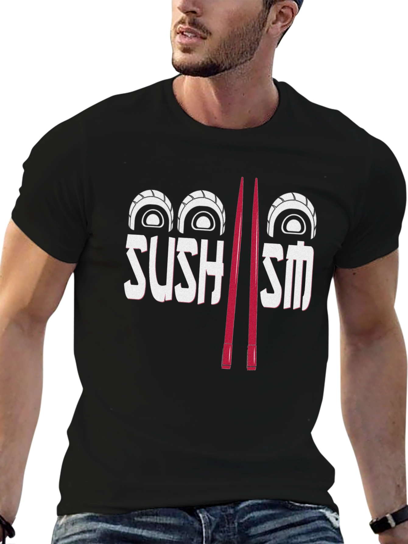 Sushiism Graphic T-Shirt - Funny Sushi Lover Tee