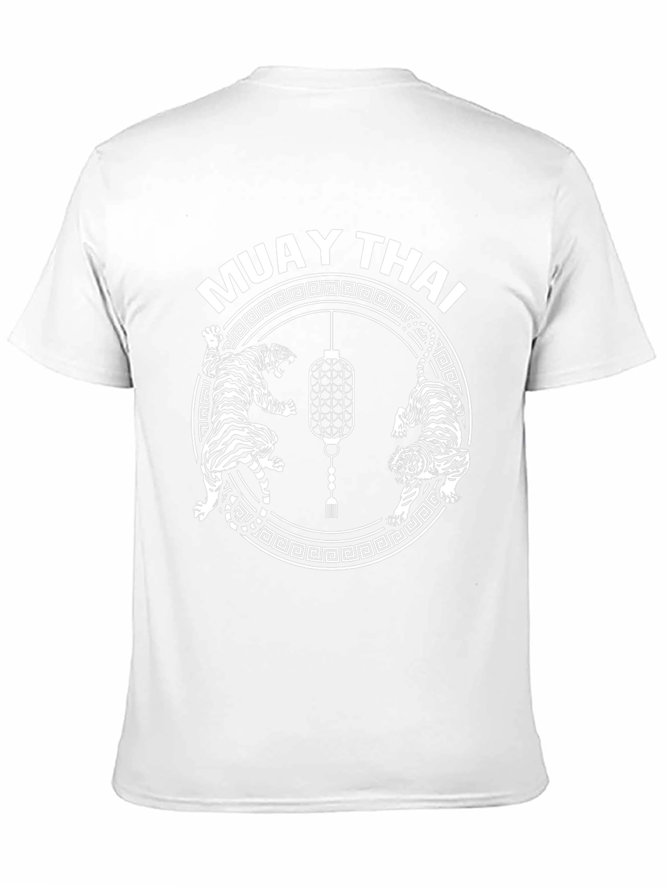 Muay Thai Tiger Graphic Tee - Black