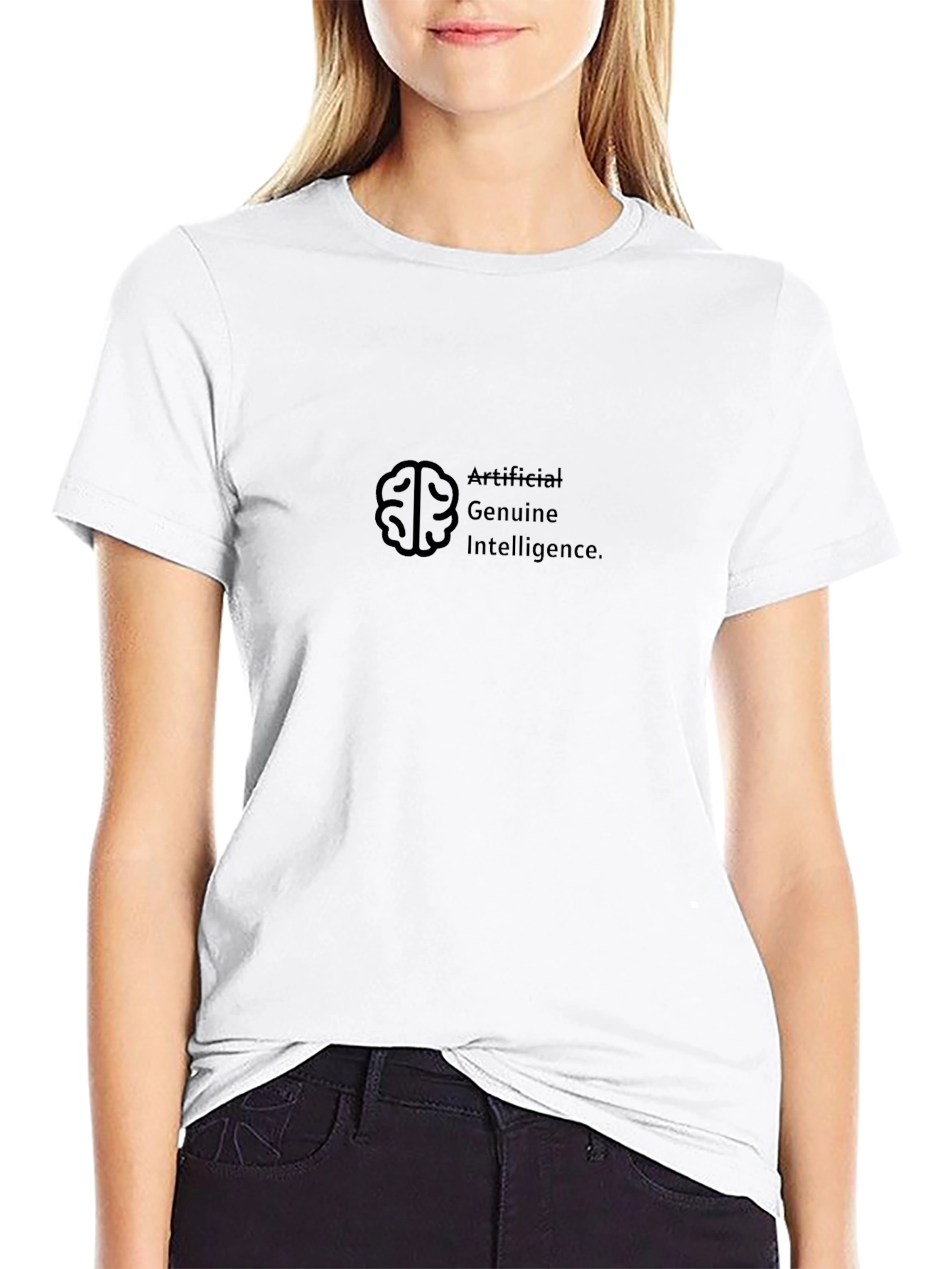 Artificial Genuine Intelligence T-Shirt
