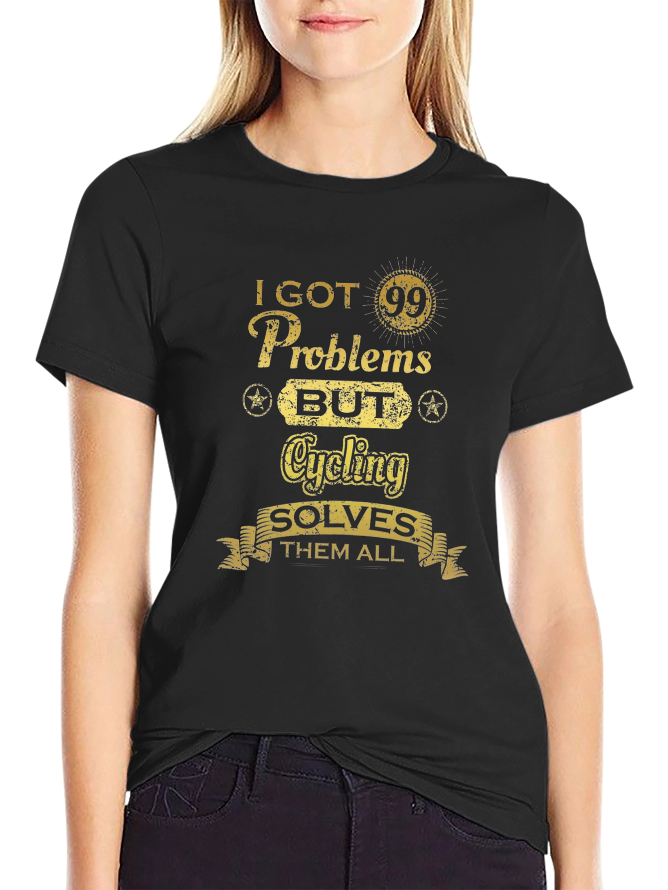 Cycling Solves All T-Shirt