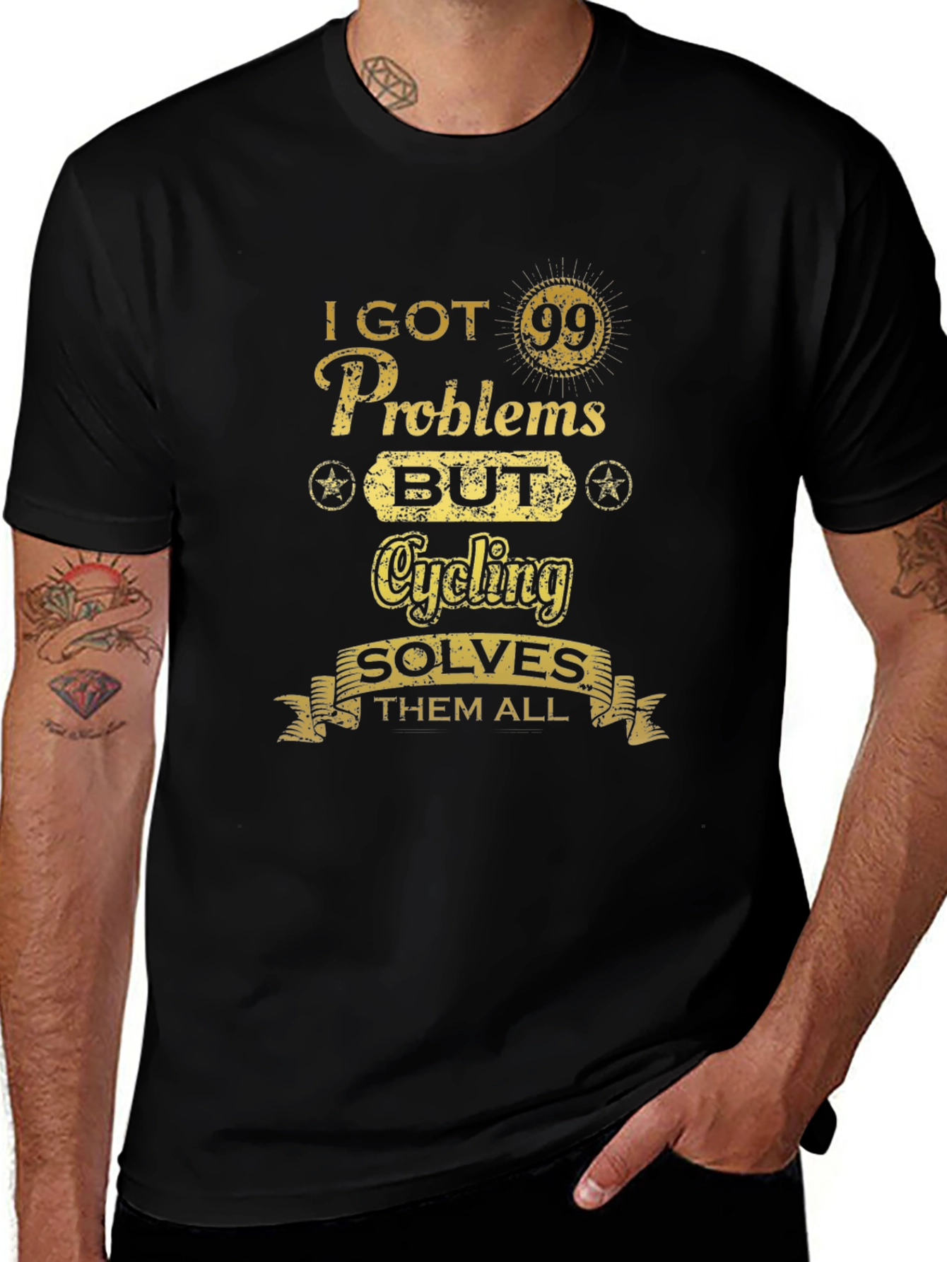 Cycling Solves All T-Shirt