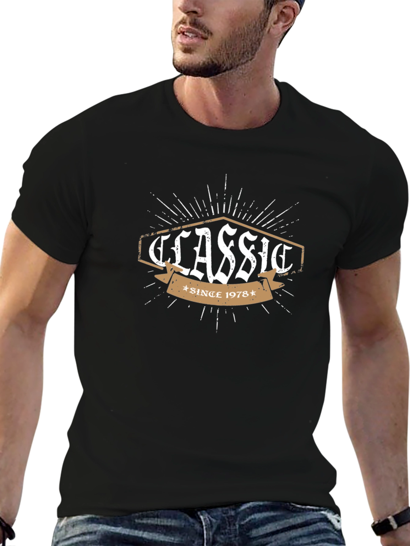 Classic Since 1978 Black Graphic Tee