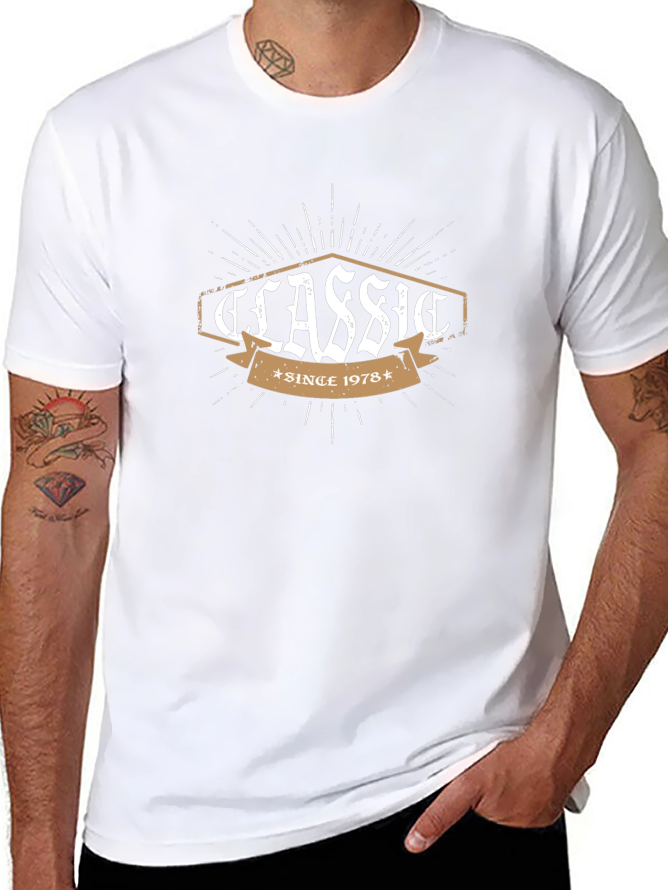 Classic Since 1978 Black Graphic Tee