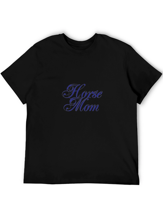 Horse Mom T-Shirt - Novelty Graphic Tee