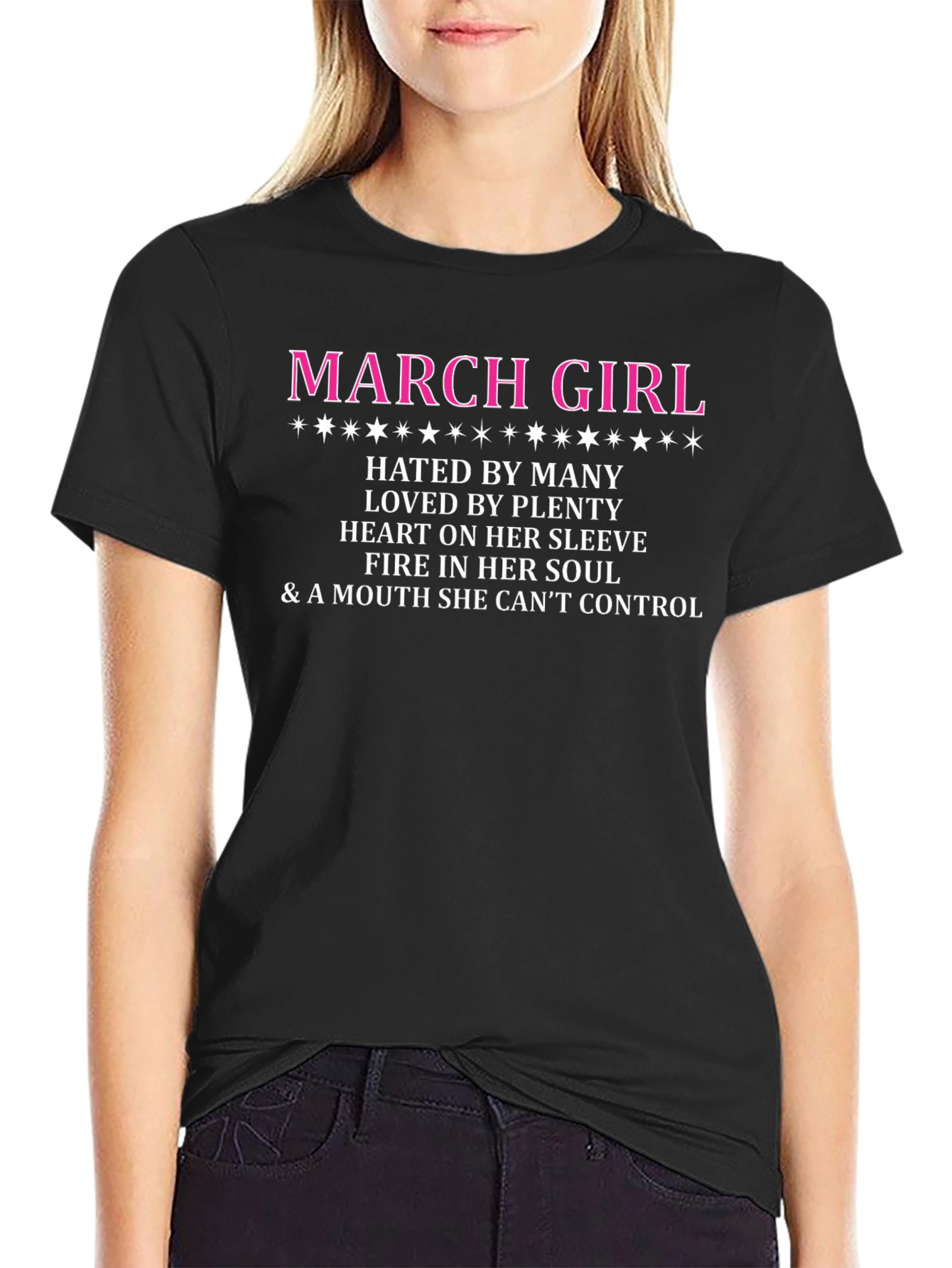 March Girl T-Shirt - Hated By Many