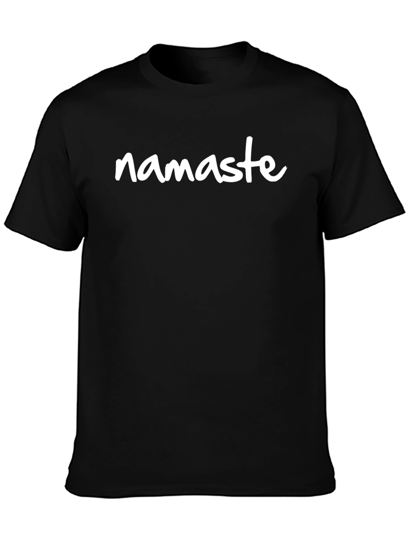 Namaste Graphic Tee - Black