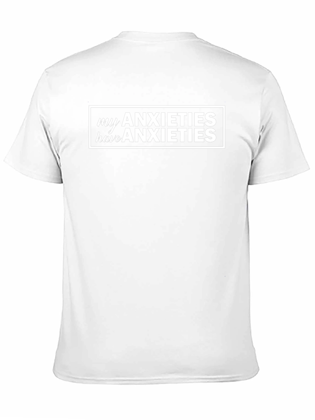 My Anxieties Have Anxieties Graphic Tee - Black