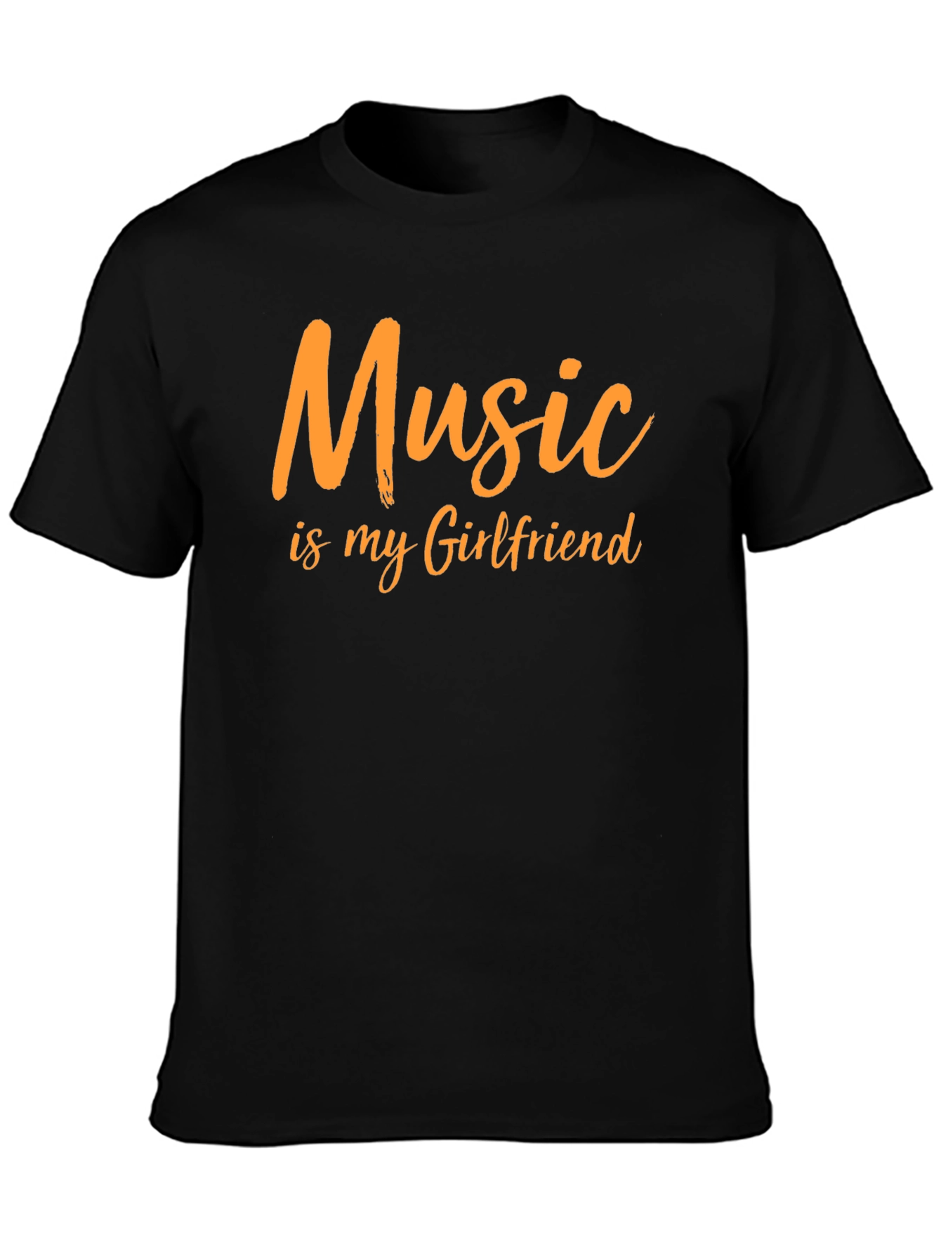 Music is My Girlfriend Graphic T-Shirt
