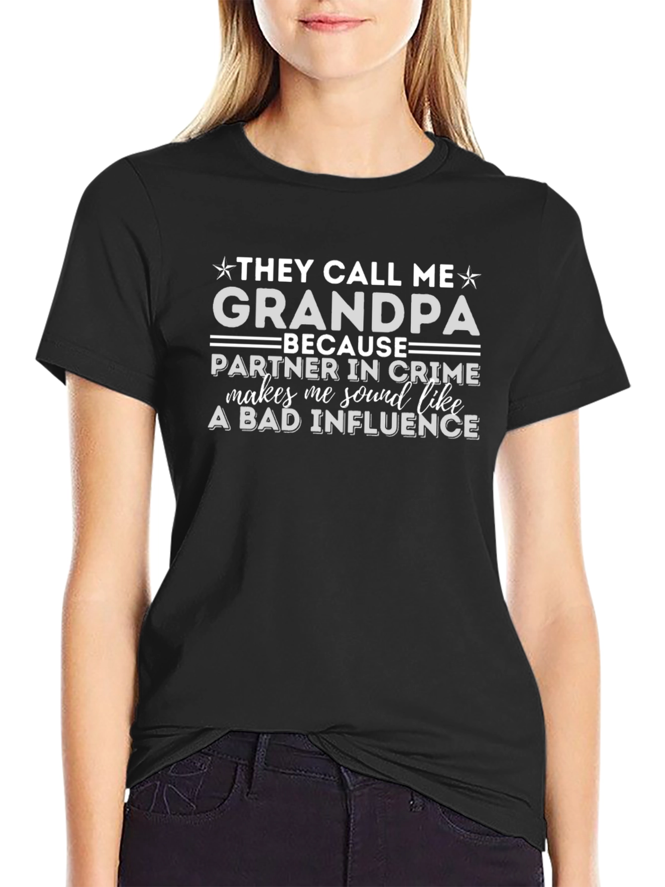 They Call Me Grandpa T-Shirt - Partner in Crime