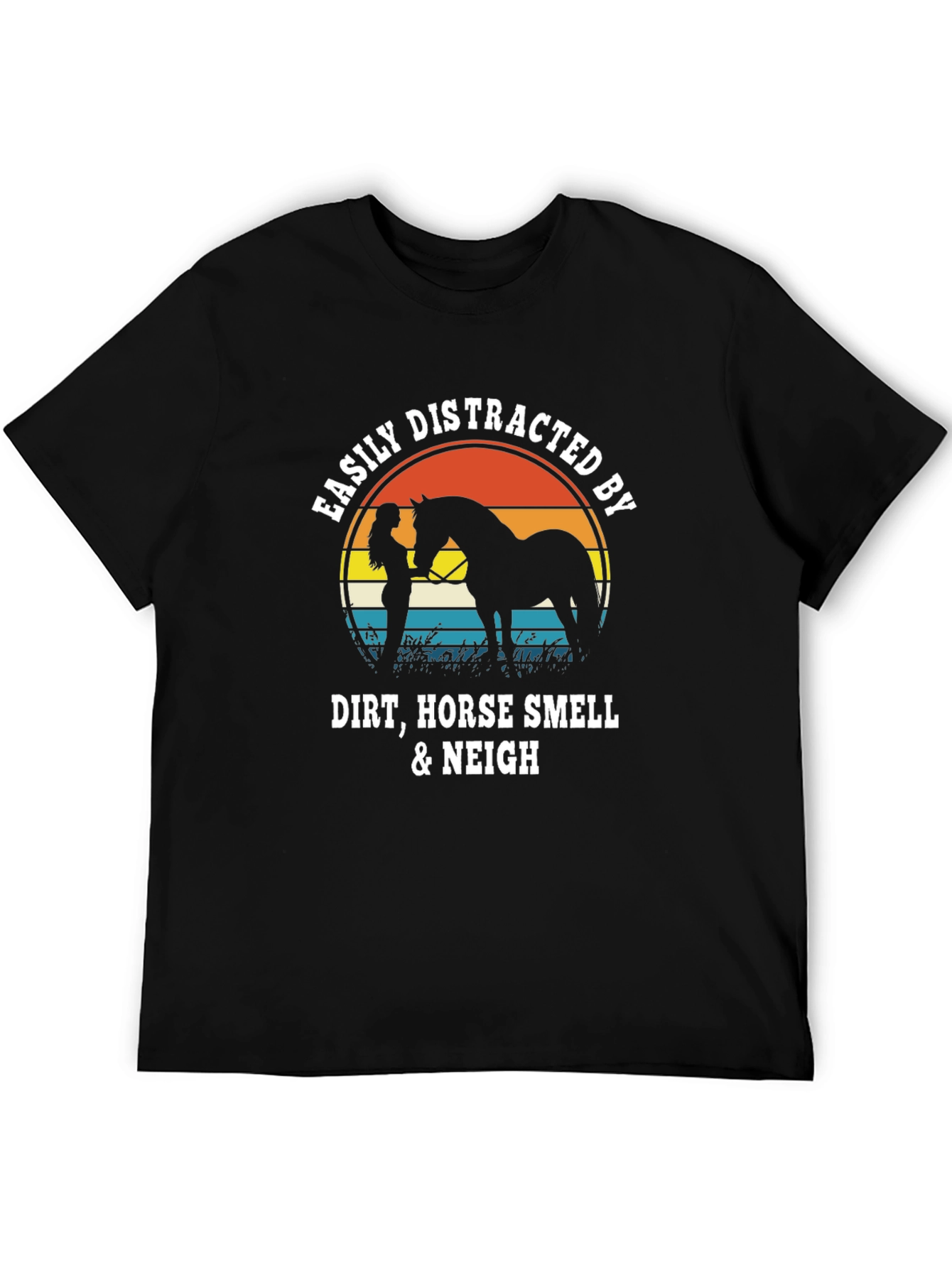 Easily Distracted By Horses T-Shirt