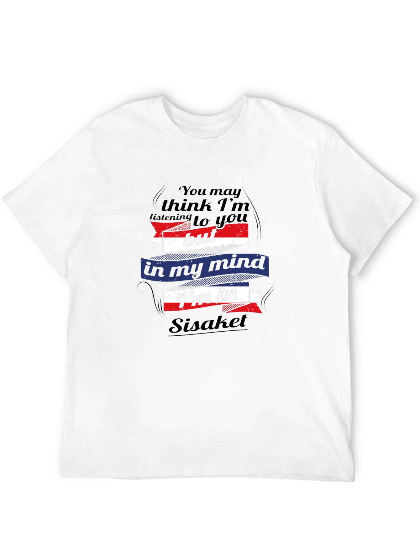 Sisaket Mind T-Shirt - Black Novelty Tee