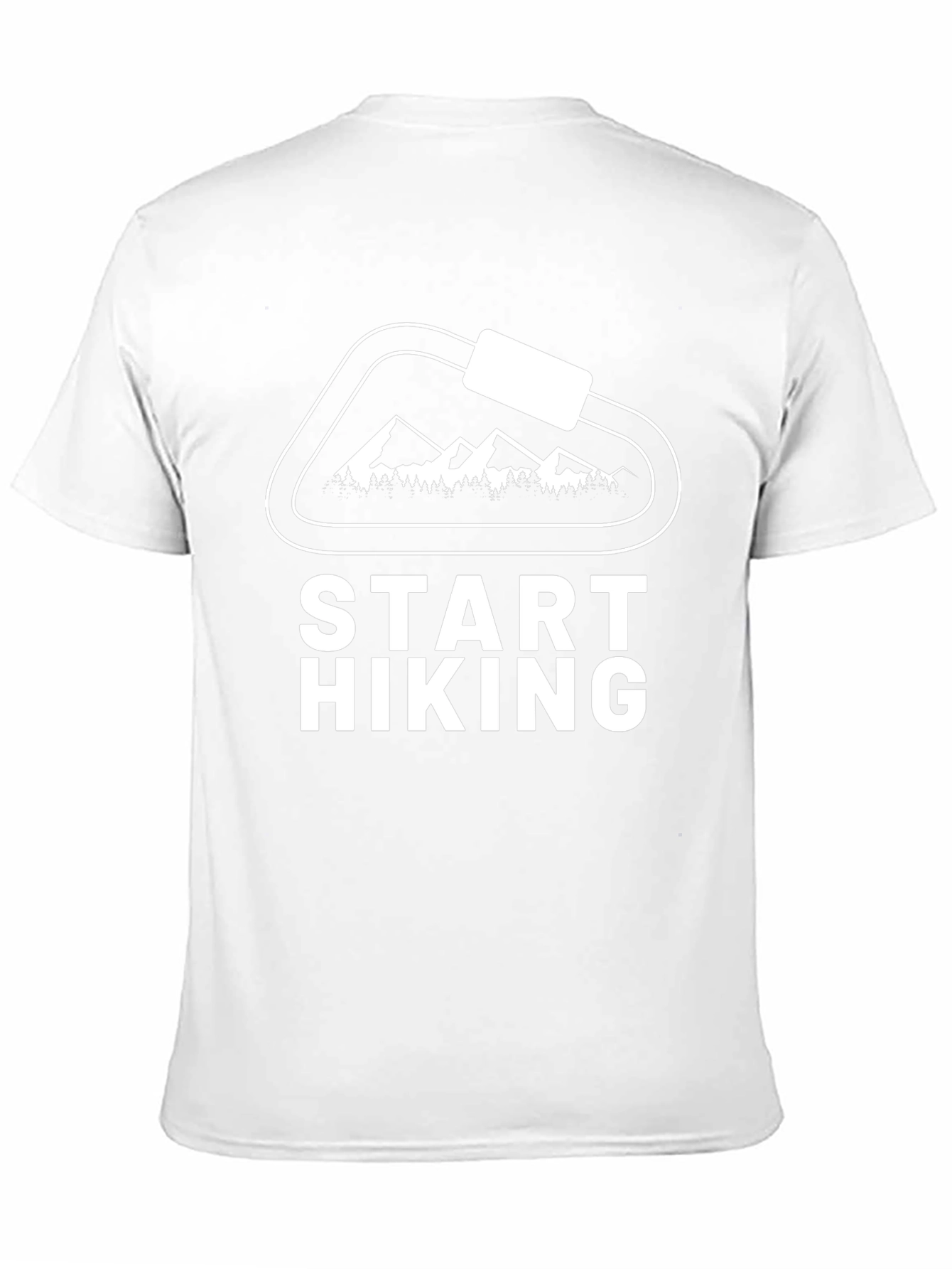 Start Hiking Graphic Tee - Mountain Adventure