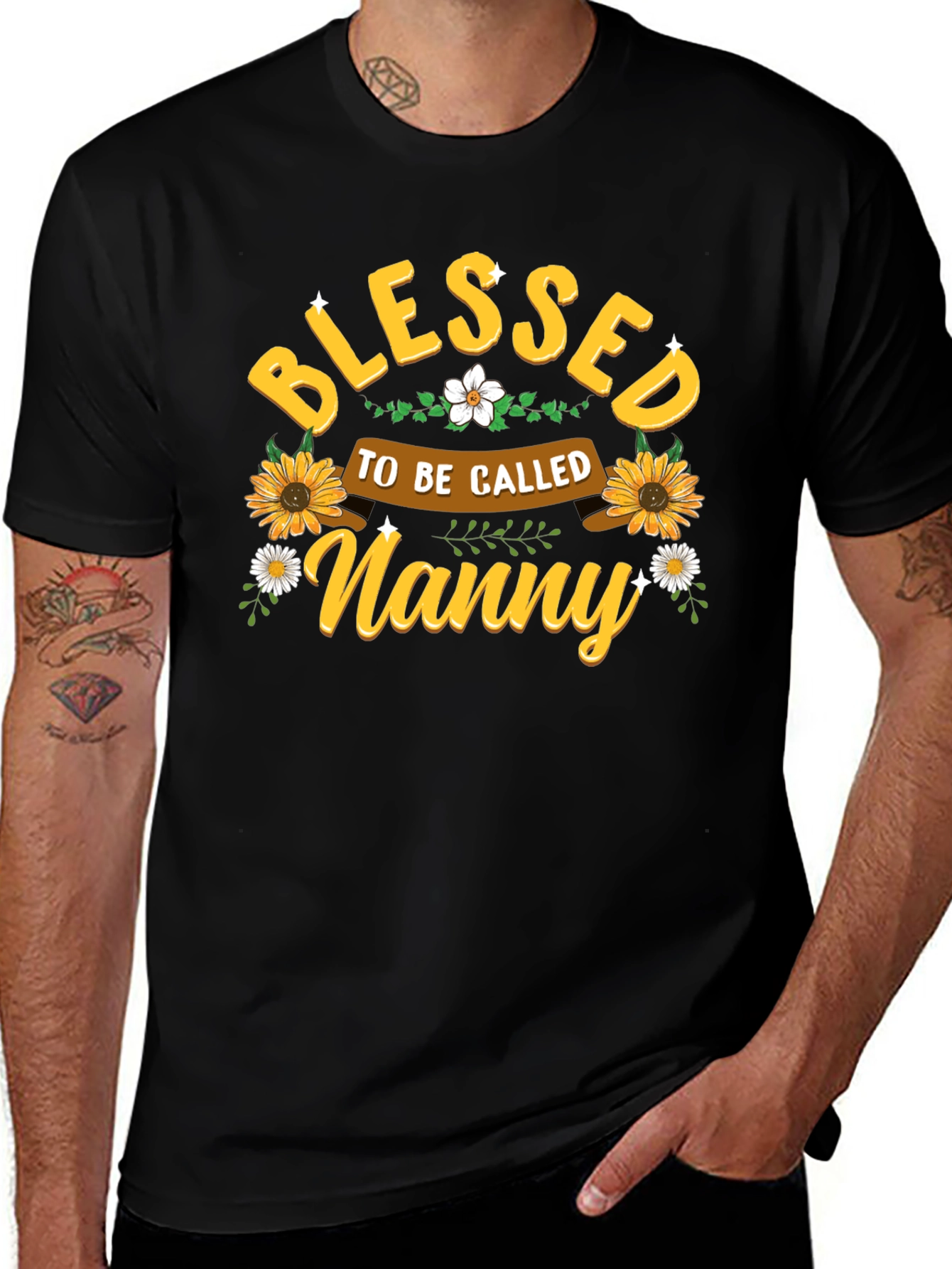 Blessed Nanny Graphic Tee