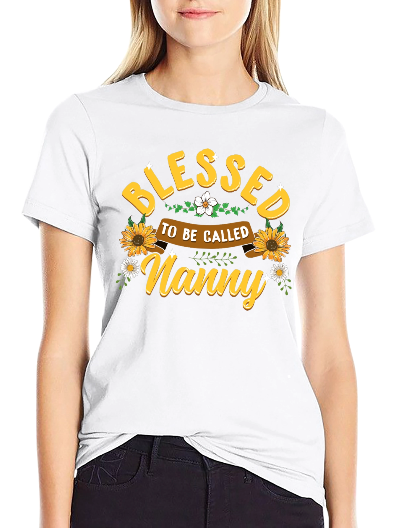 Blessed Nanny Graphic Tee