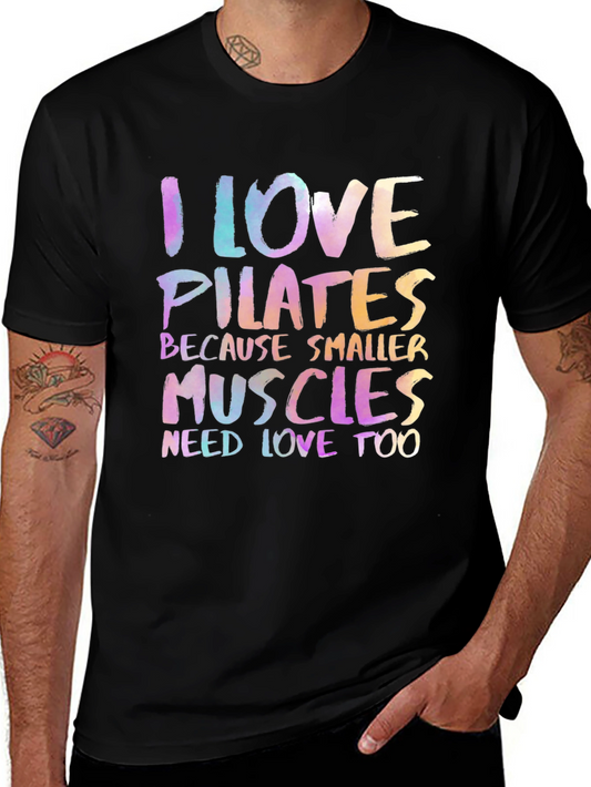 I Love Pilates Graphic T-Shirt