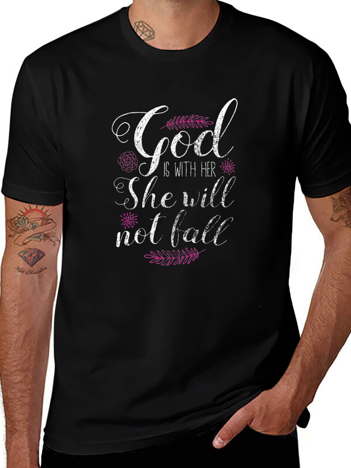 God Is With Her T-Shirt