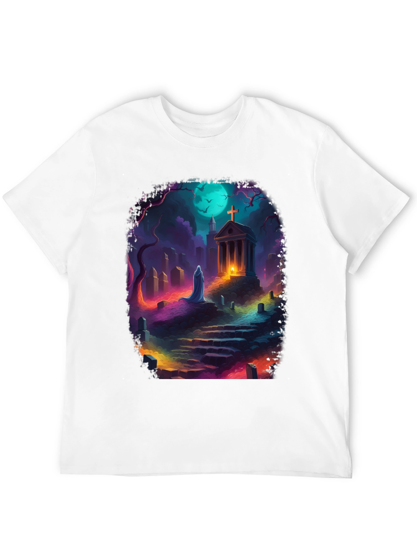 Ghostly Cemetery T-Shirt
