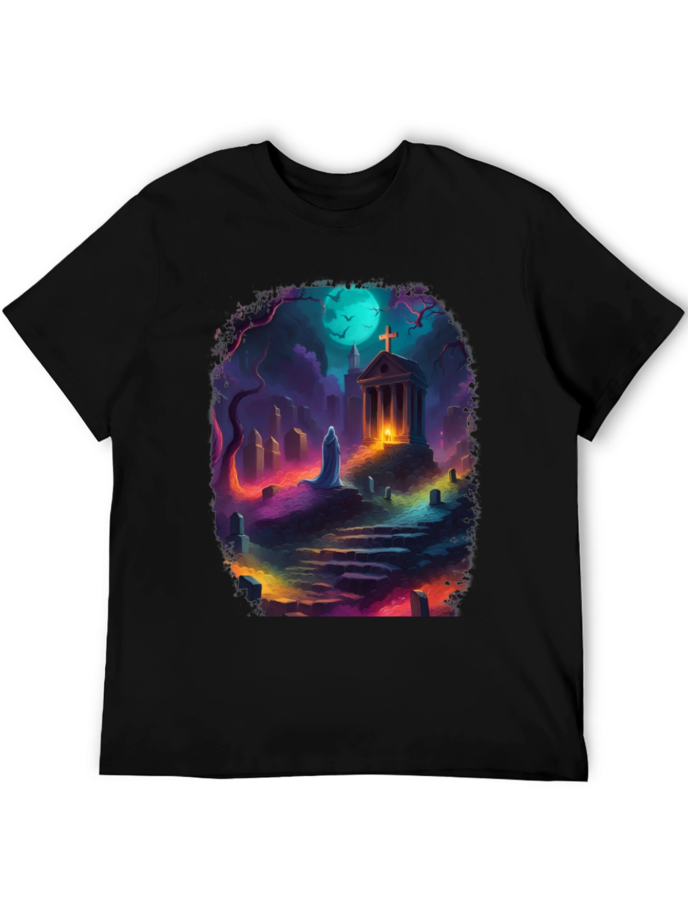 Ghostly Cemetery T-Shirt