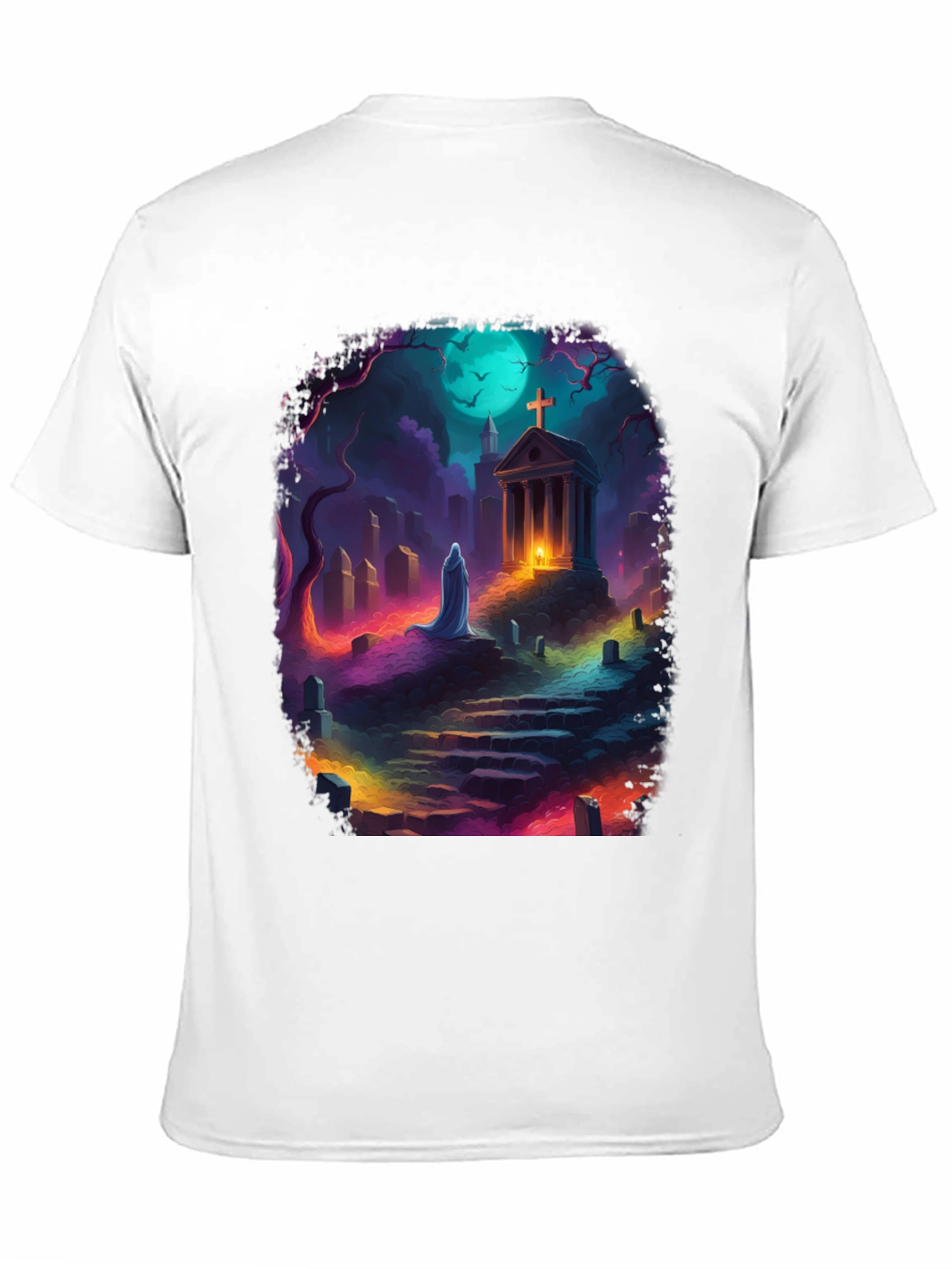 Ghostly Cemetery T-Shirt
