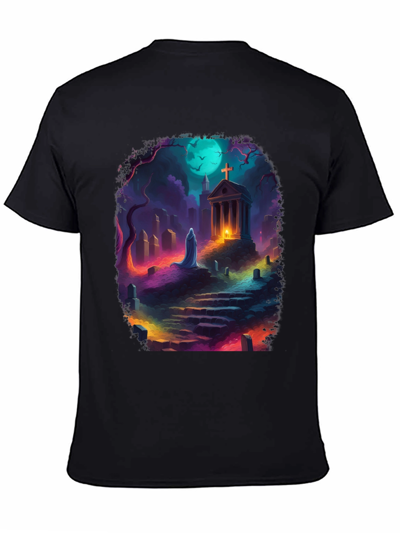 Ghostly Cemetery T-Shirt