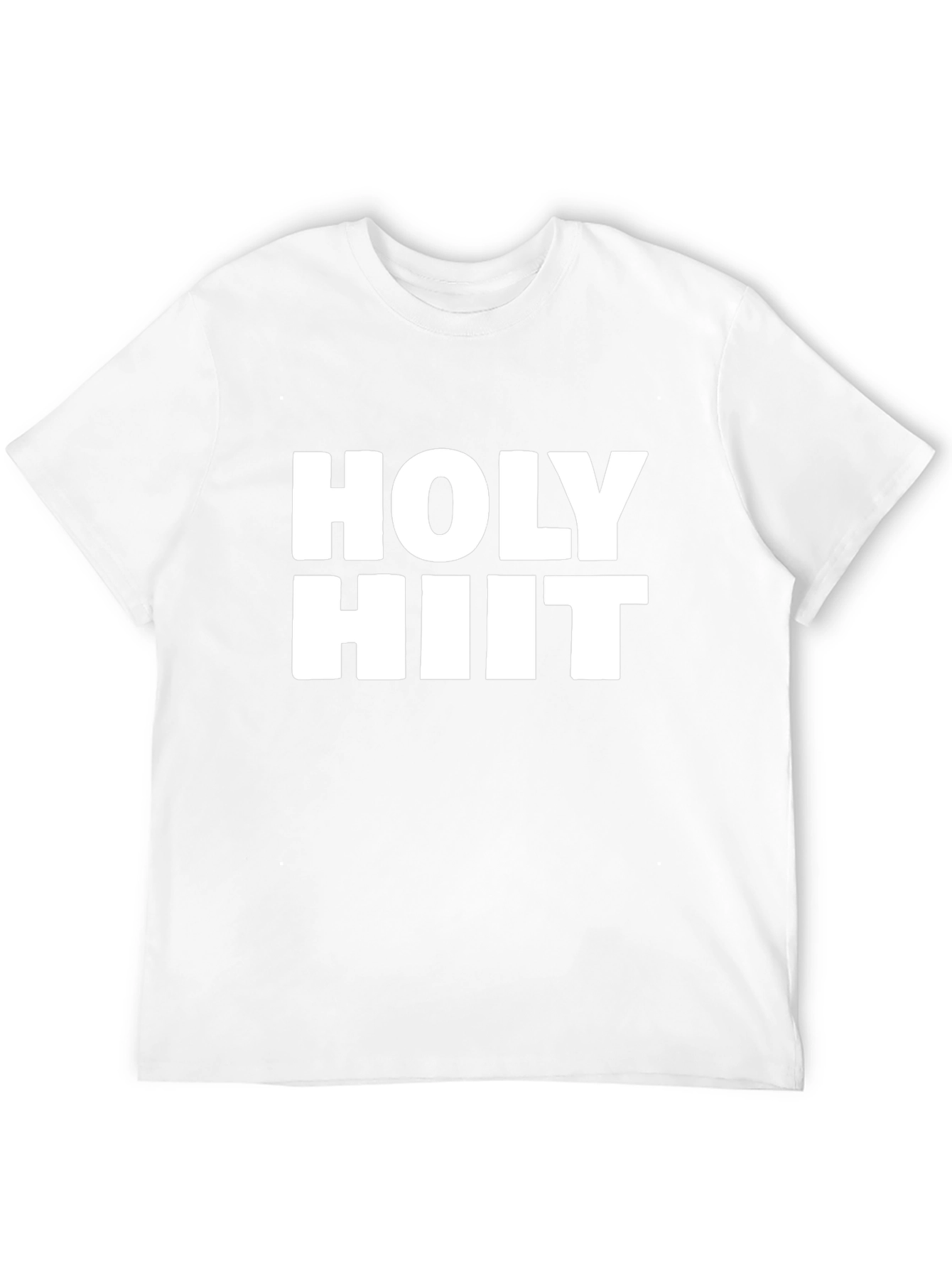 Holy HIIT Black T-Shirt - Workout Gym Tee