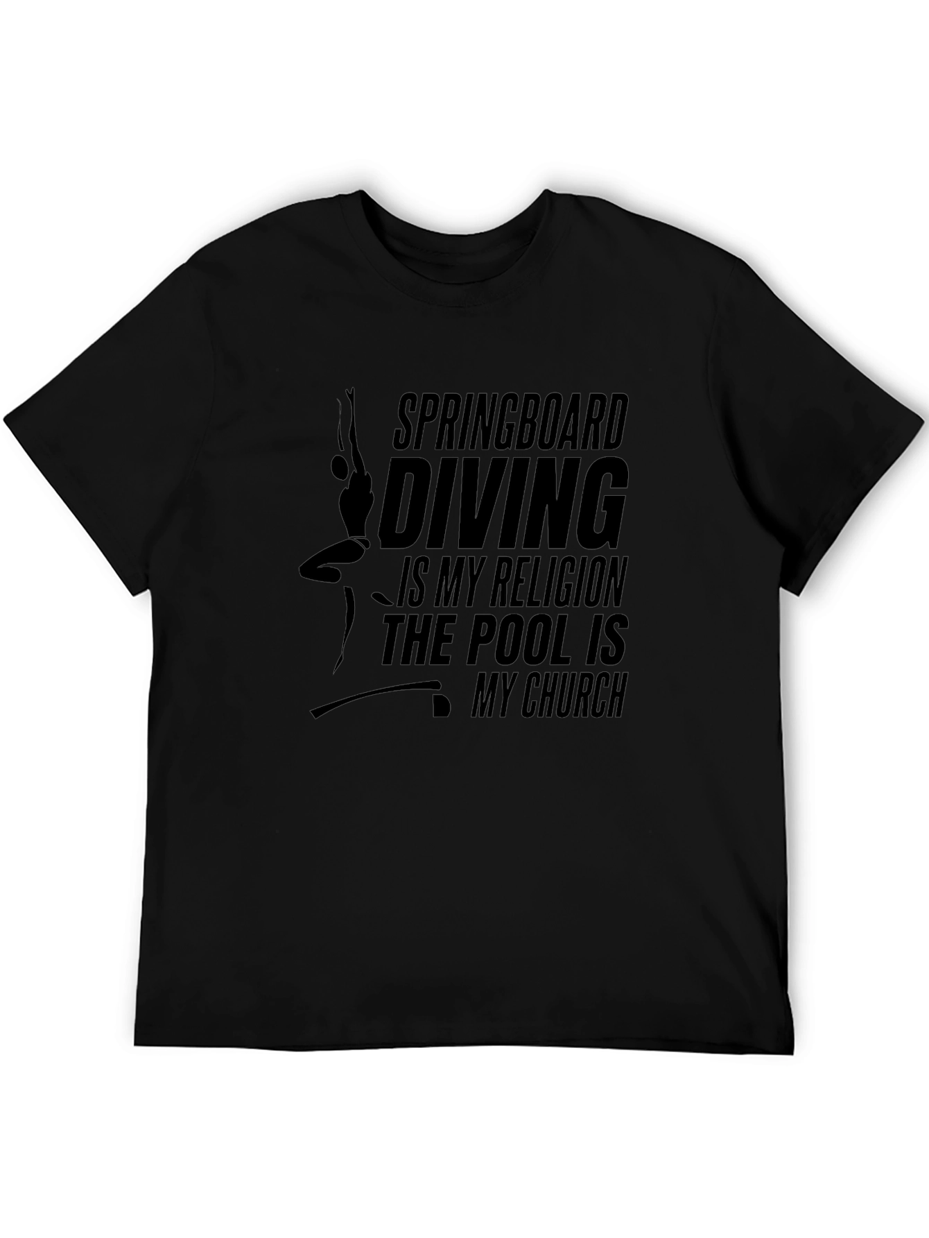 Springboard Diving Religion T-Shirt