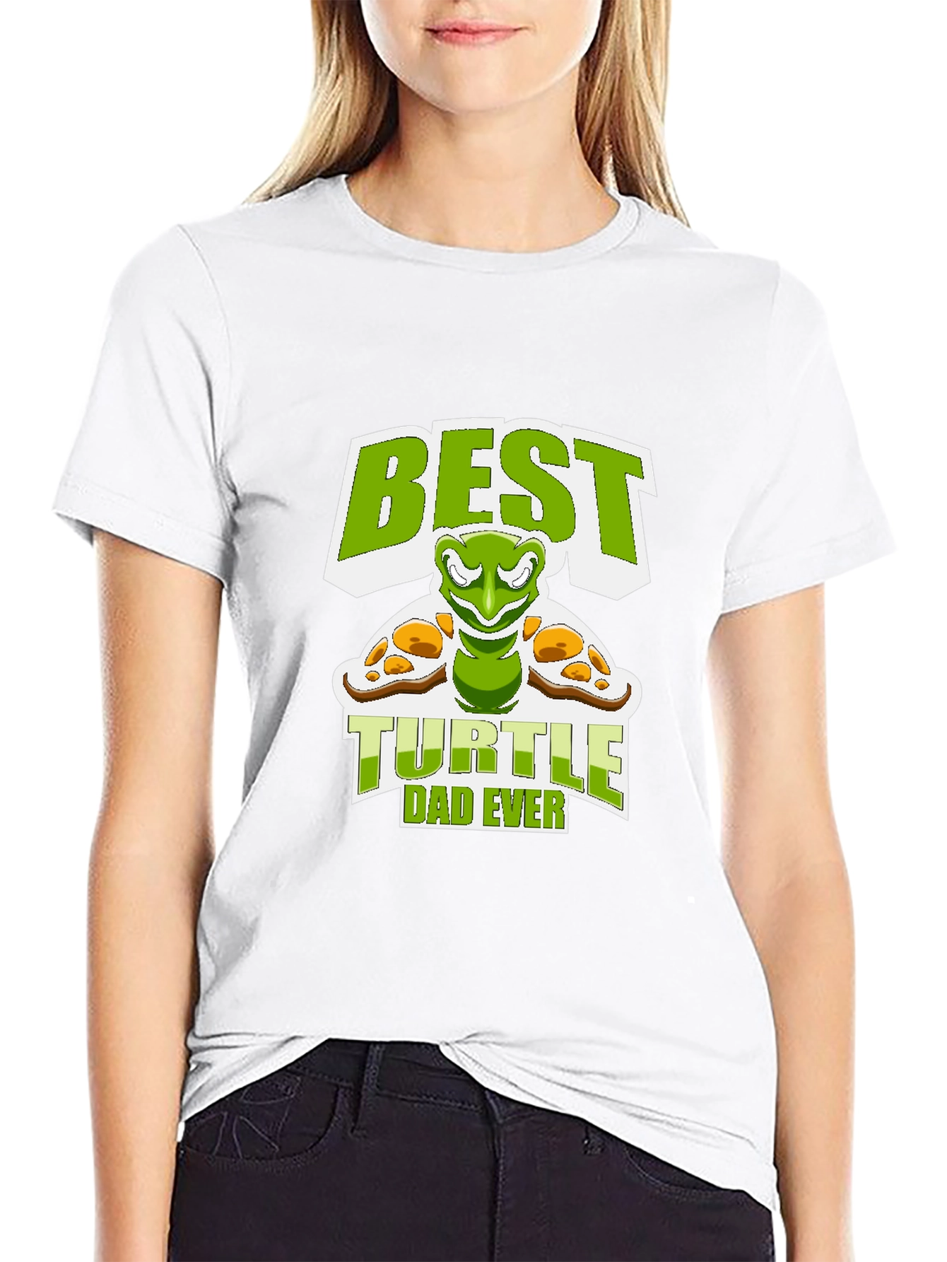 Best Turtle Dad Ever Graphic T-Shirt