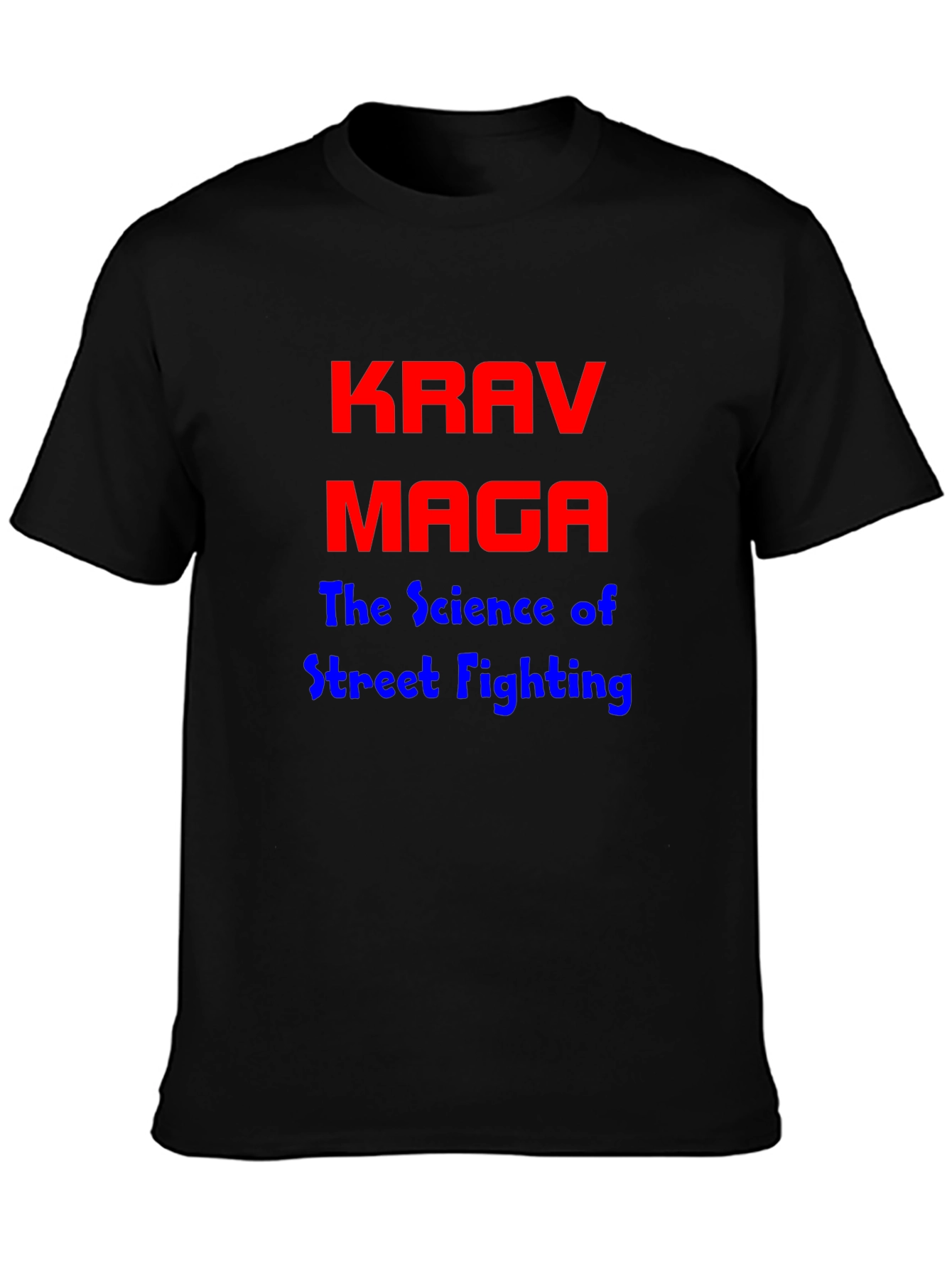 Krav Maga Science of Street Fighting Black T-Shirt