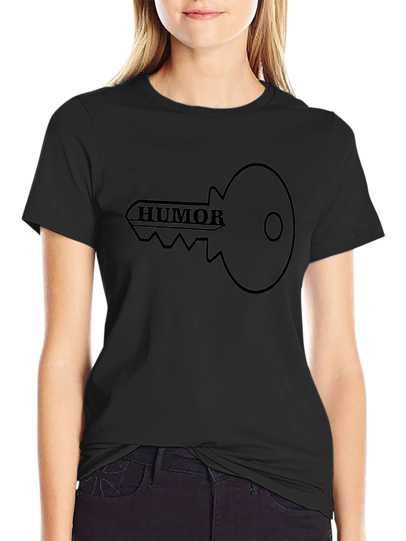 Humor Key Graphic Tee - Unlock Your Style!