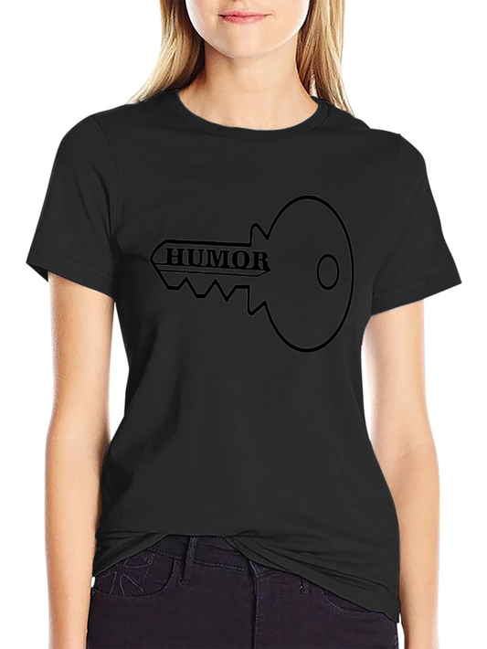 Humor Key Graphic Tee - Unlock Your Style!