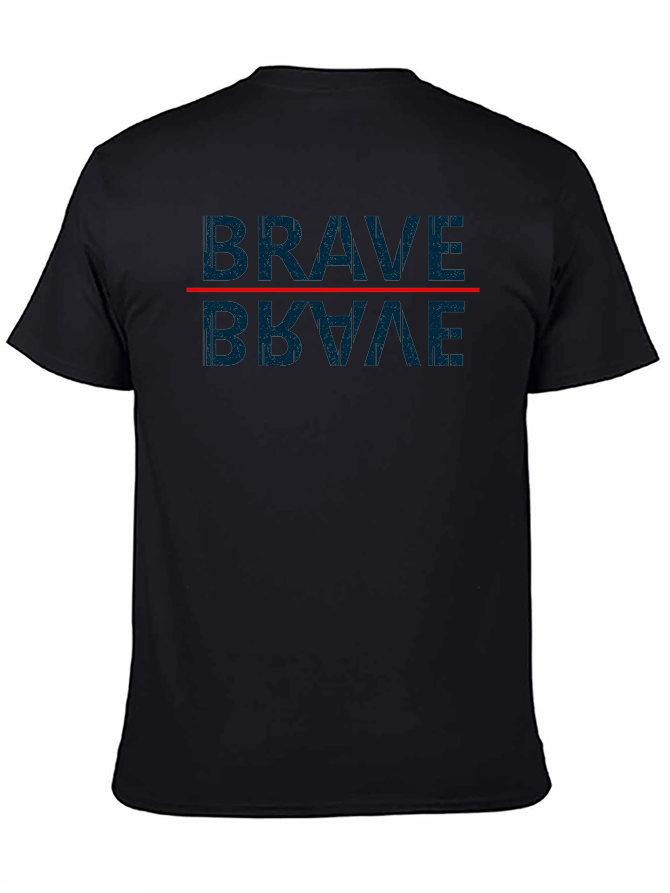 Brave Mirror Image Graphic T-Shirt