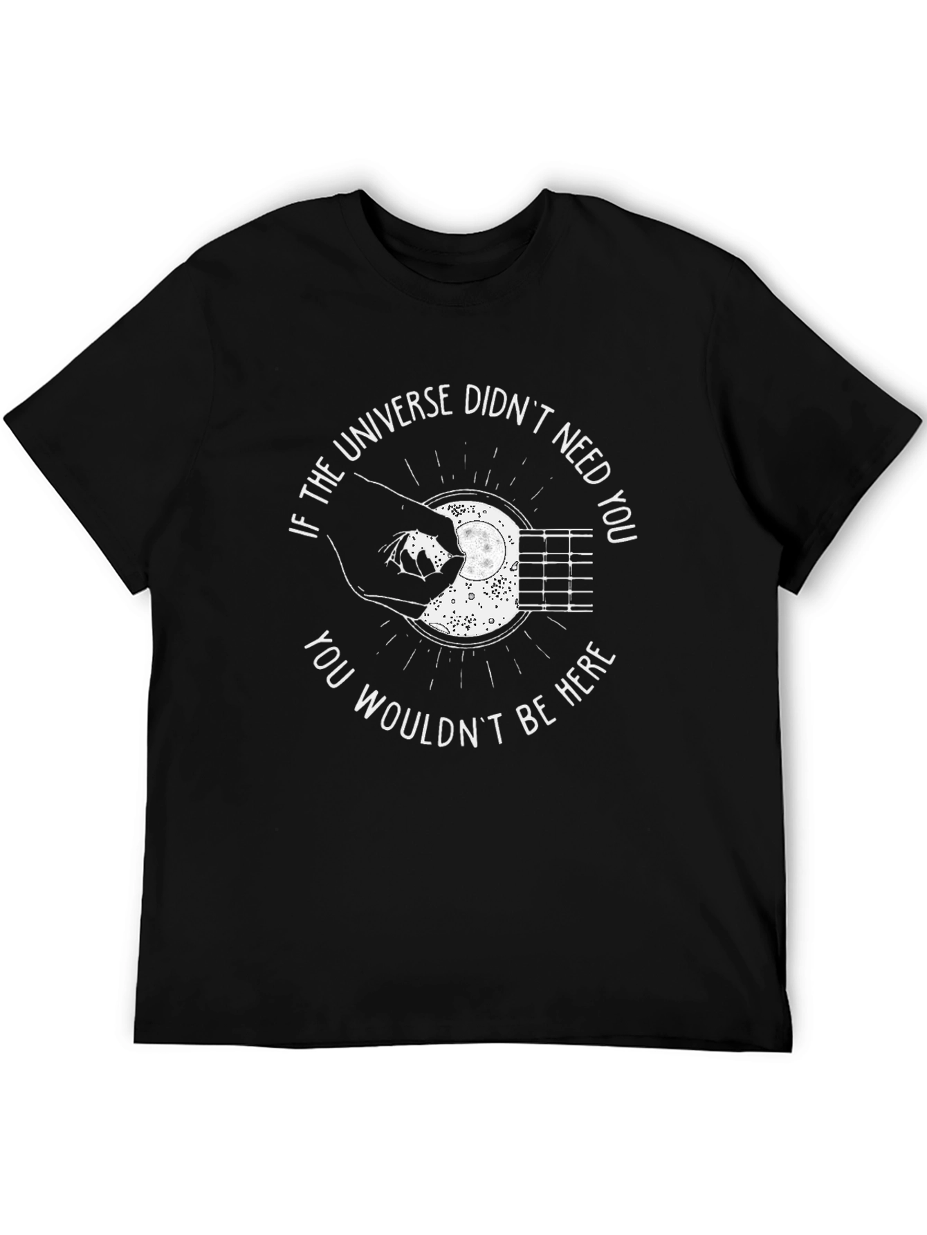 Universe Needed You Black T-Shirt