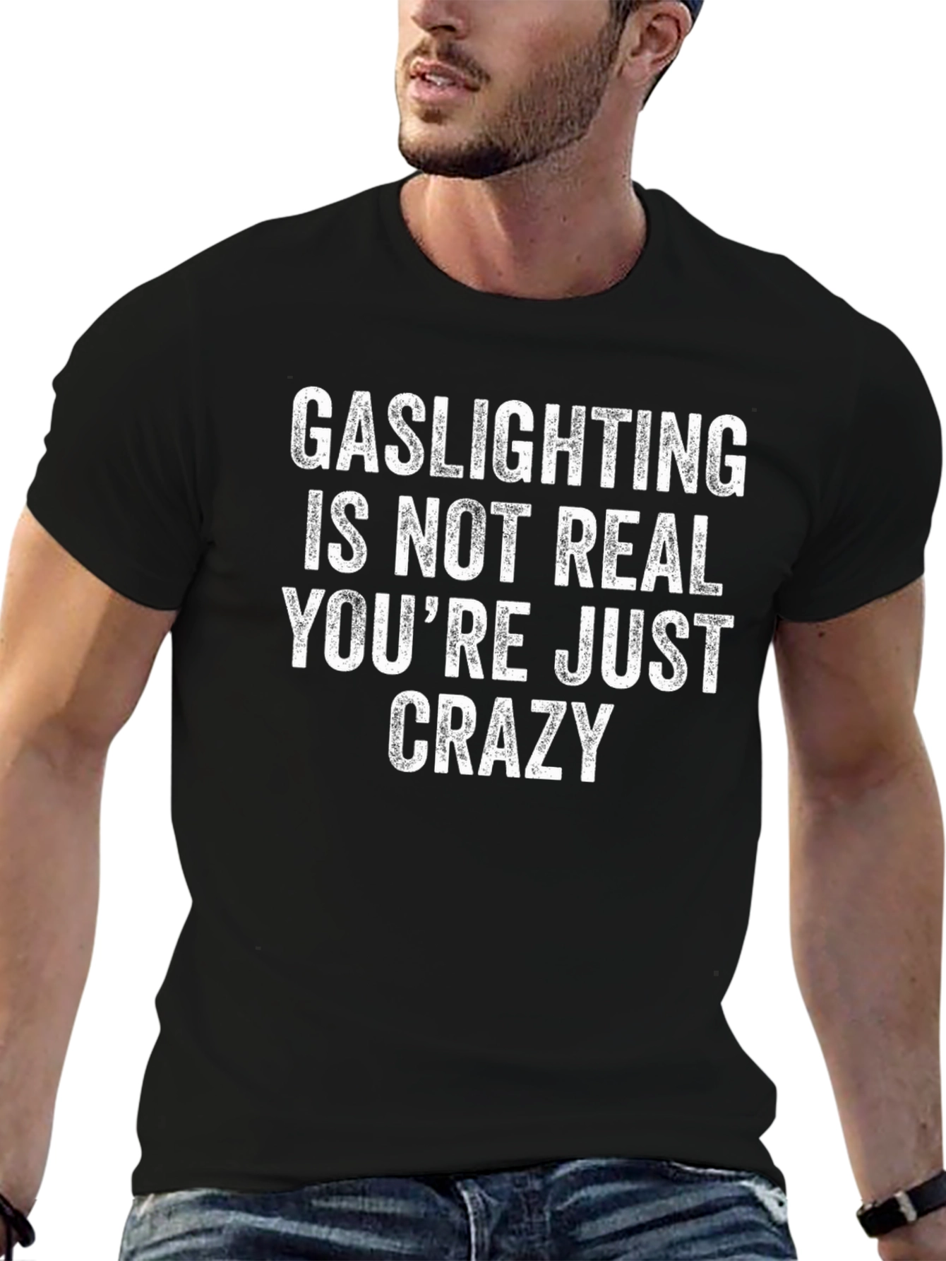 Gaslighting Is Not Real Graphic Tee