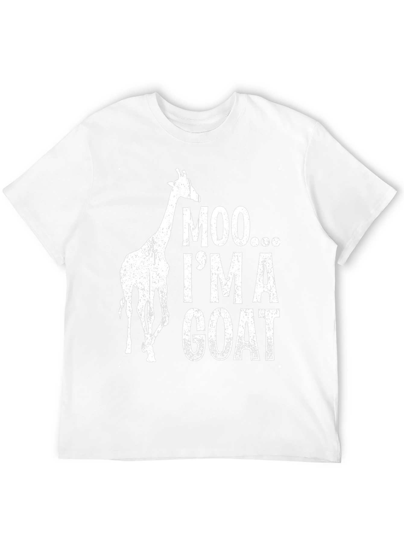 Moo Im a Goat Giraffe T-Shirt