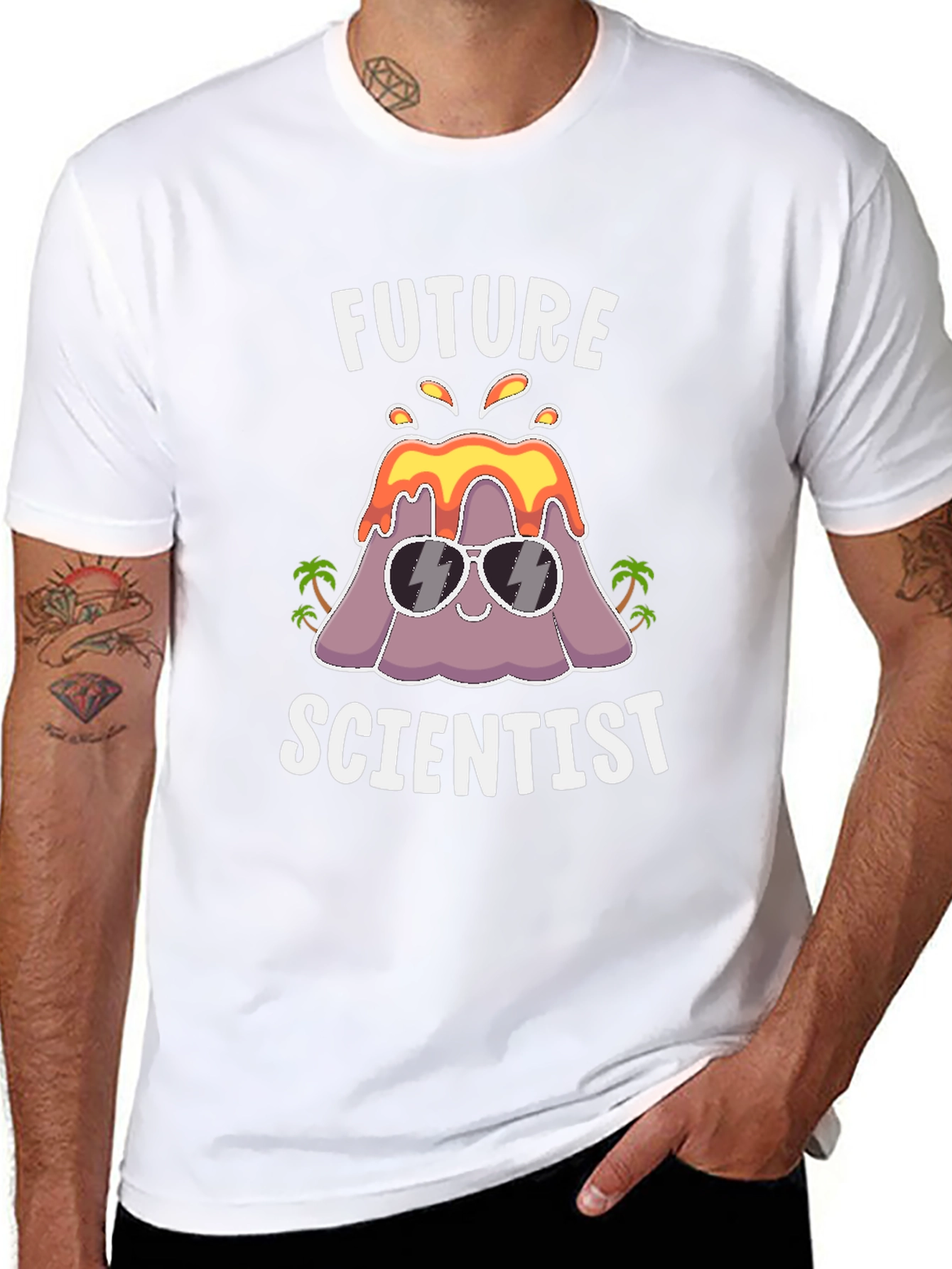 Future Scientist Volcano T-Shirt