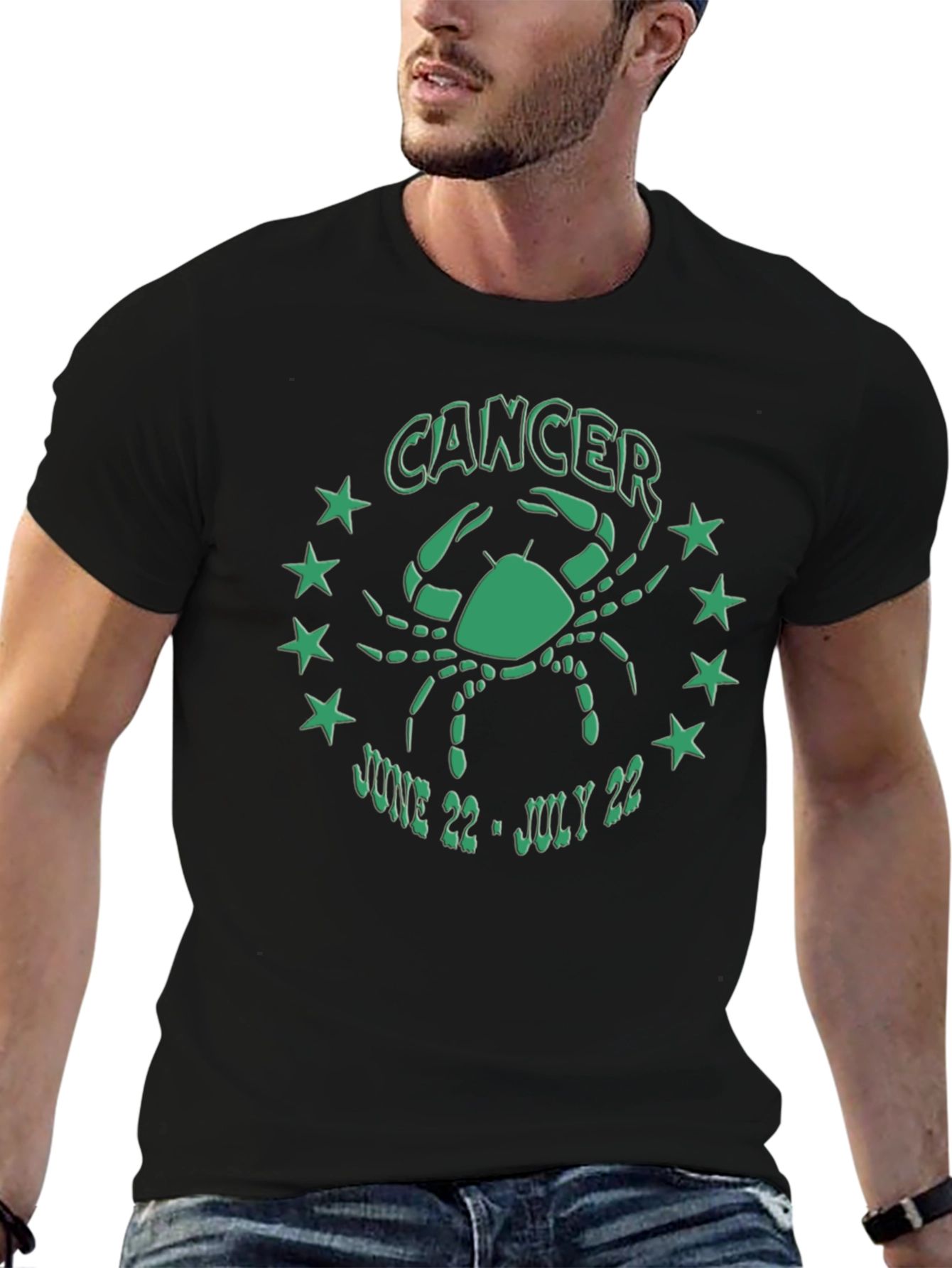 Cancer Zodiac T-Shirt - June 22 to July 22