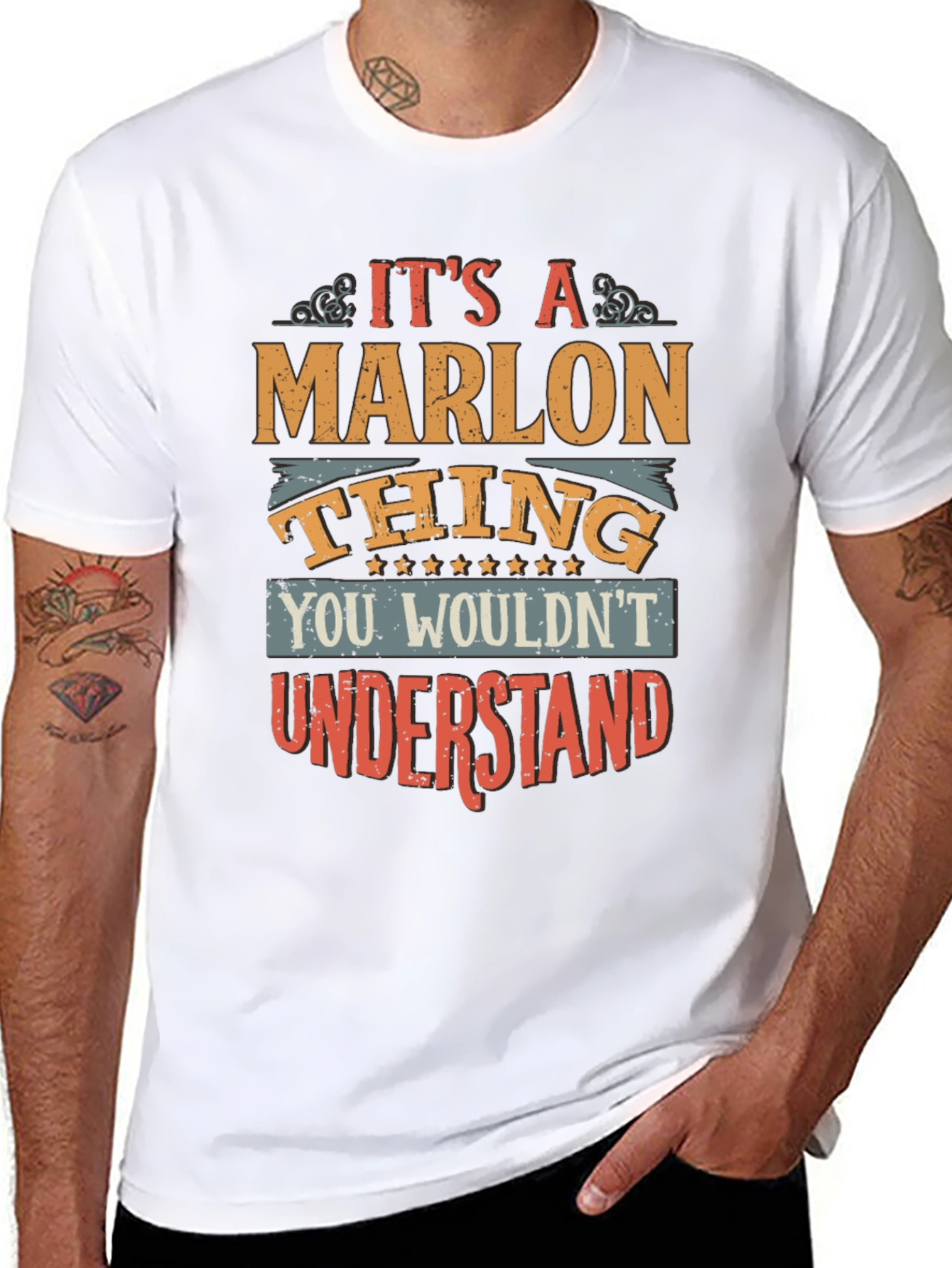 Marlon Thing T-Shirt - Unique Name Tee