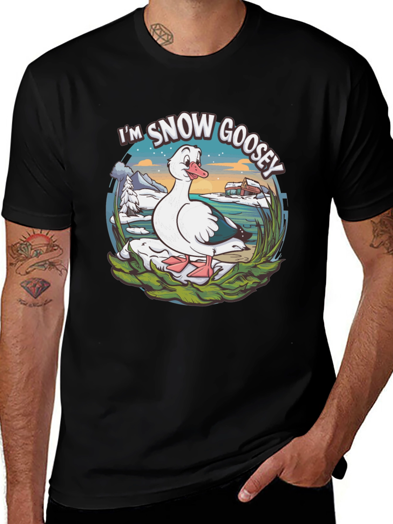 Im Snow Goosey Graphic T-Shirt