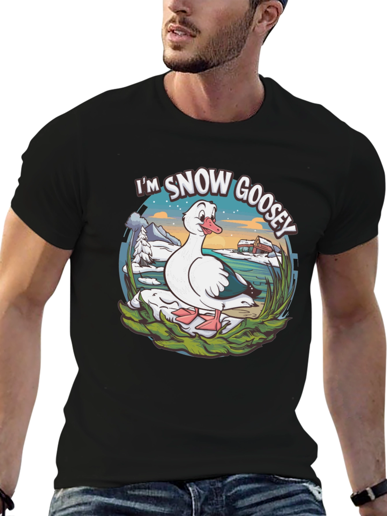 Im Snow Goosey Graphic T-Shirt