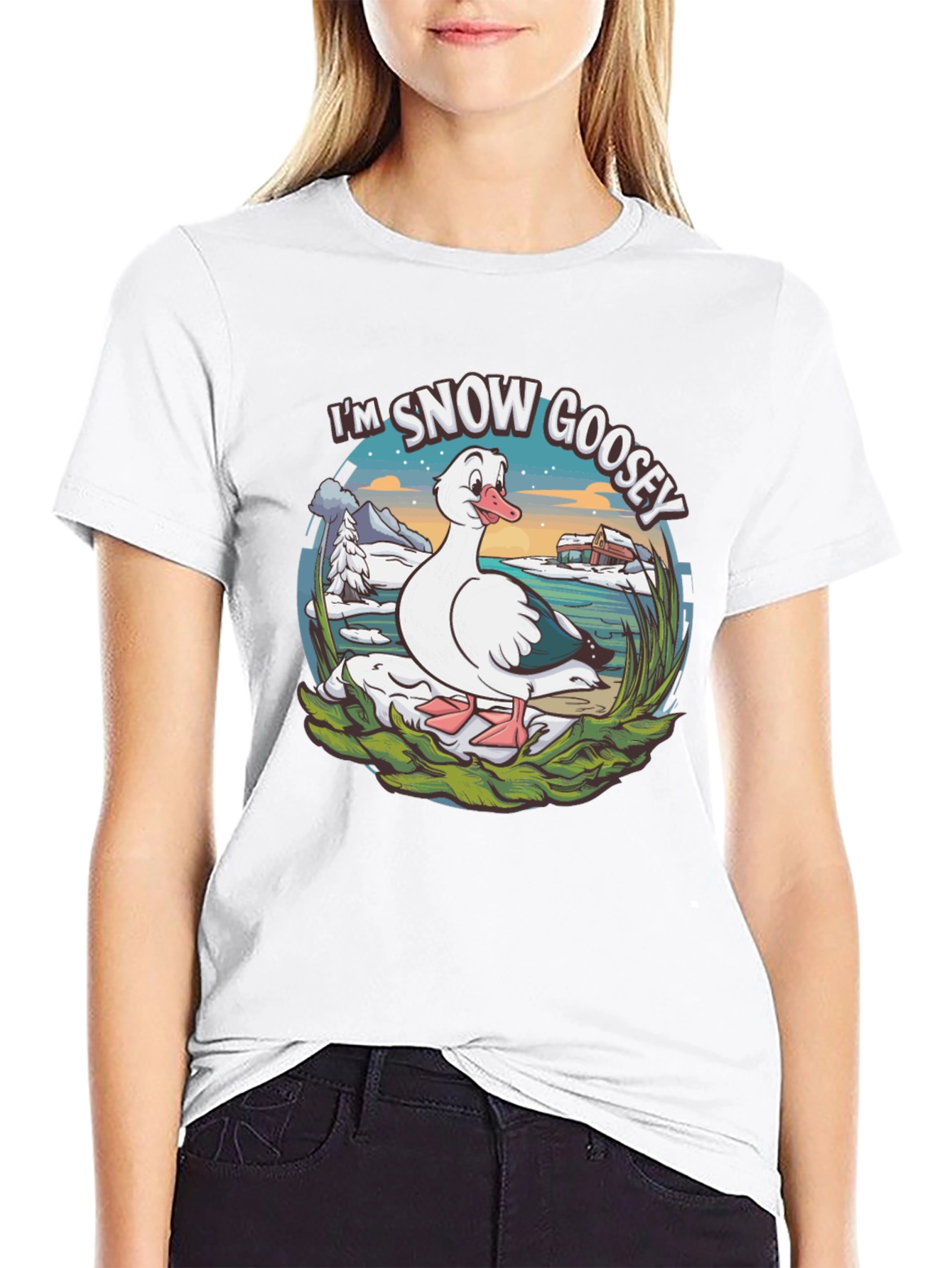 Im Snow Goosey Graphic T-Shirt