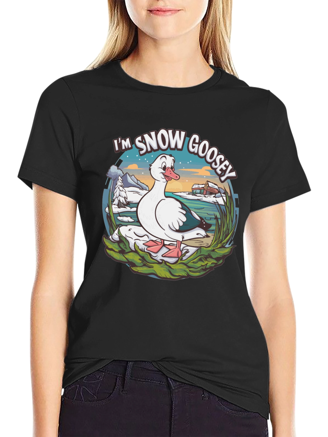 Im Snow Goosey Graphic T-Shirt