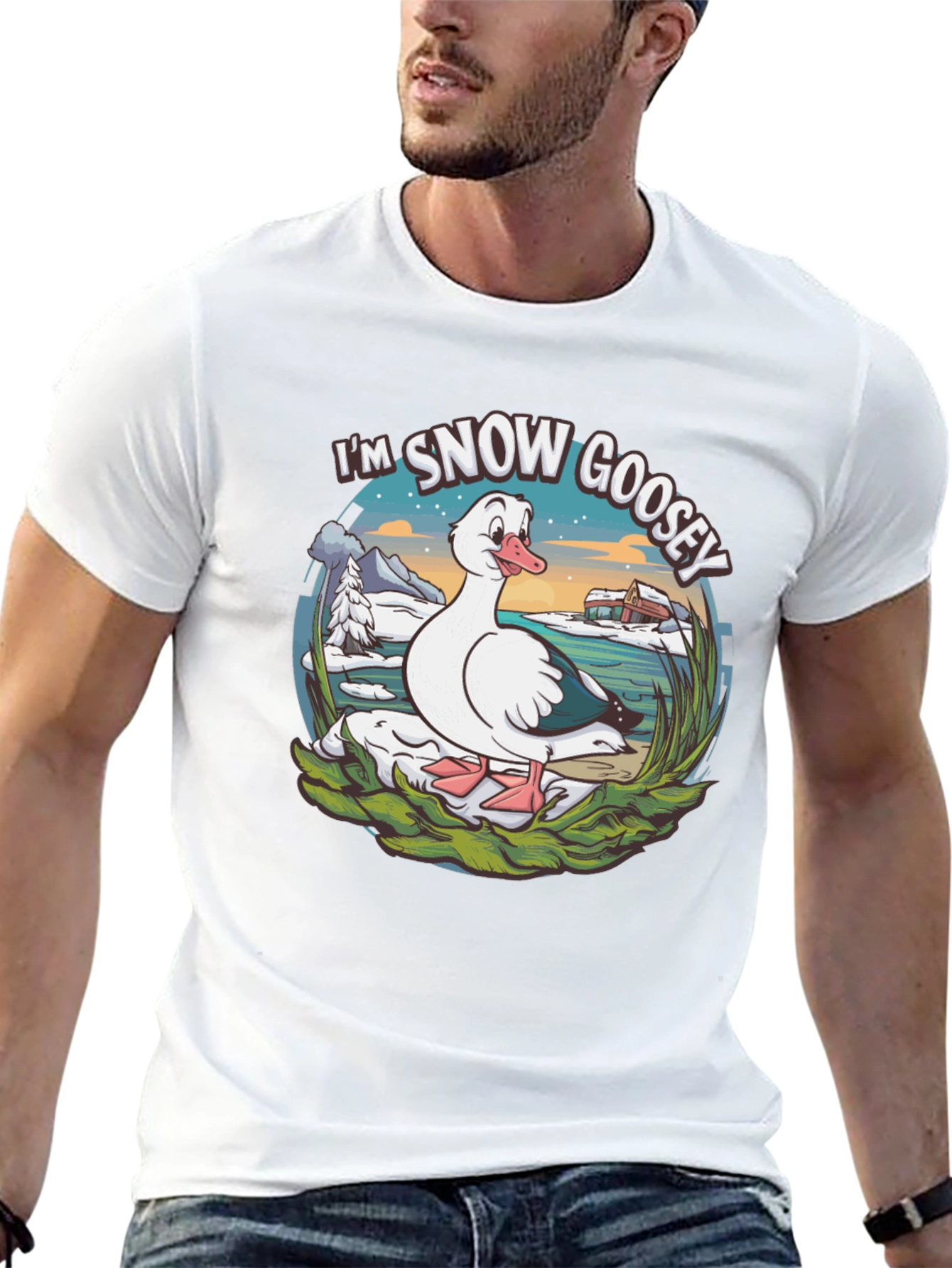 Im Snow Goosey Graphic T-Shirt