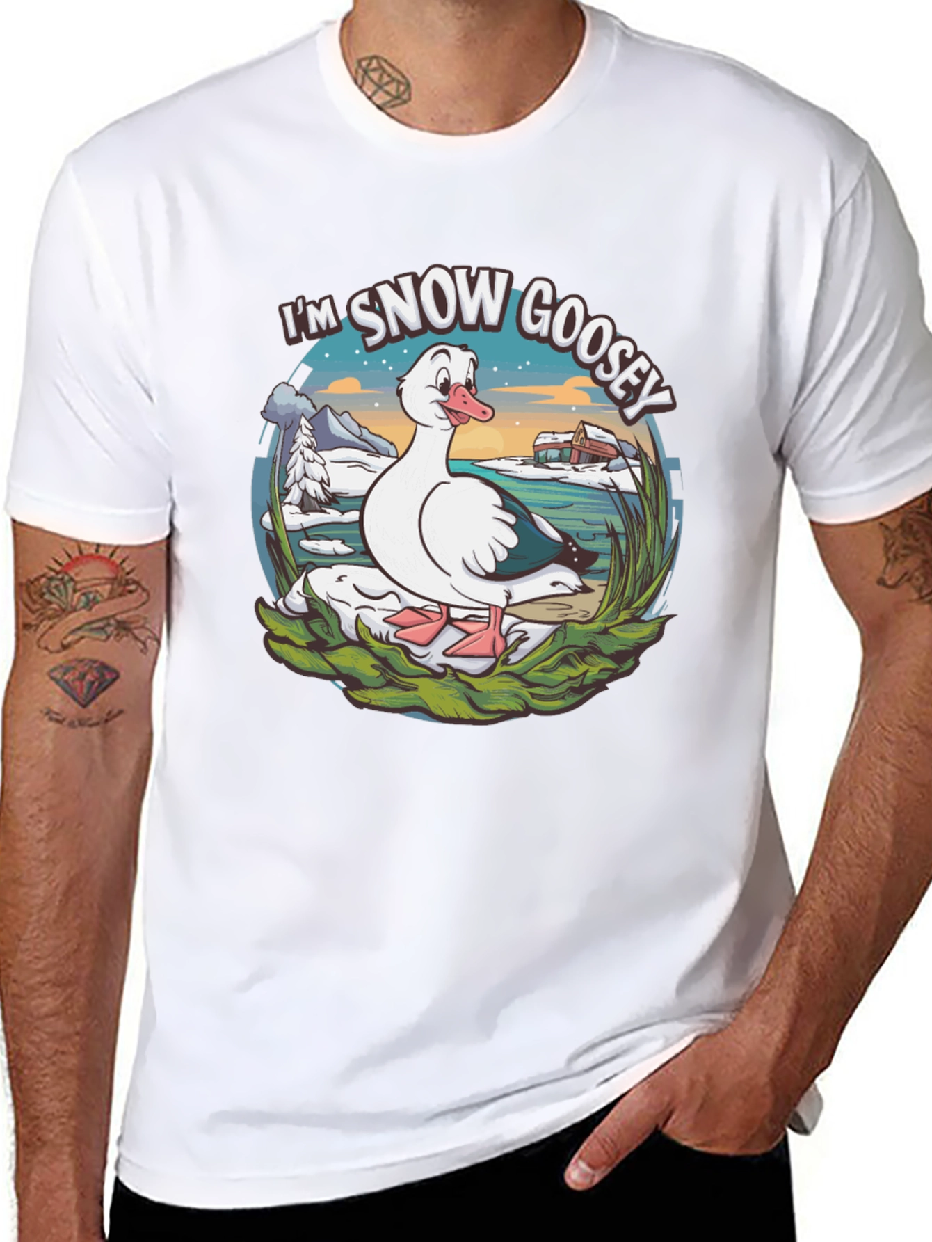 Im Snow Goosey Graphic T-Shirt