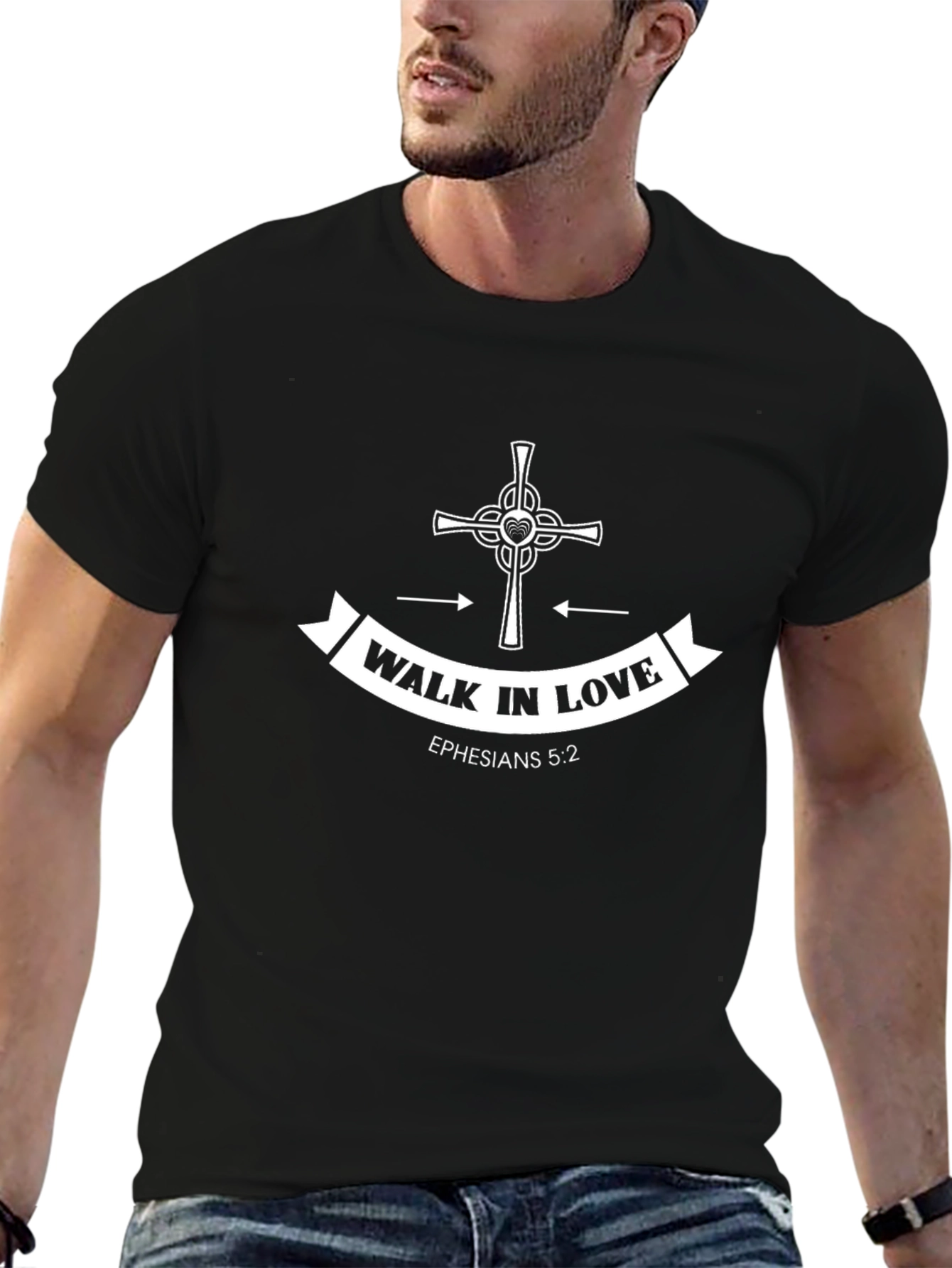 Walk in Love Graphic T-Shirt - Ephesians 5:2