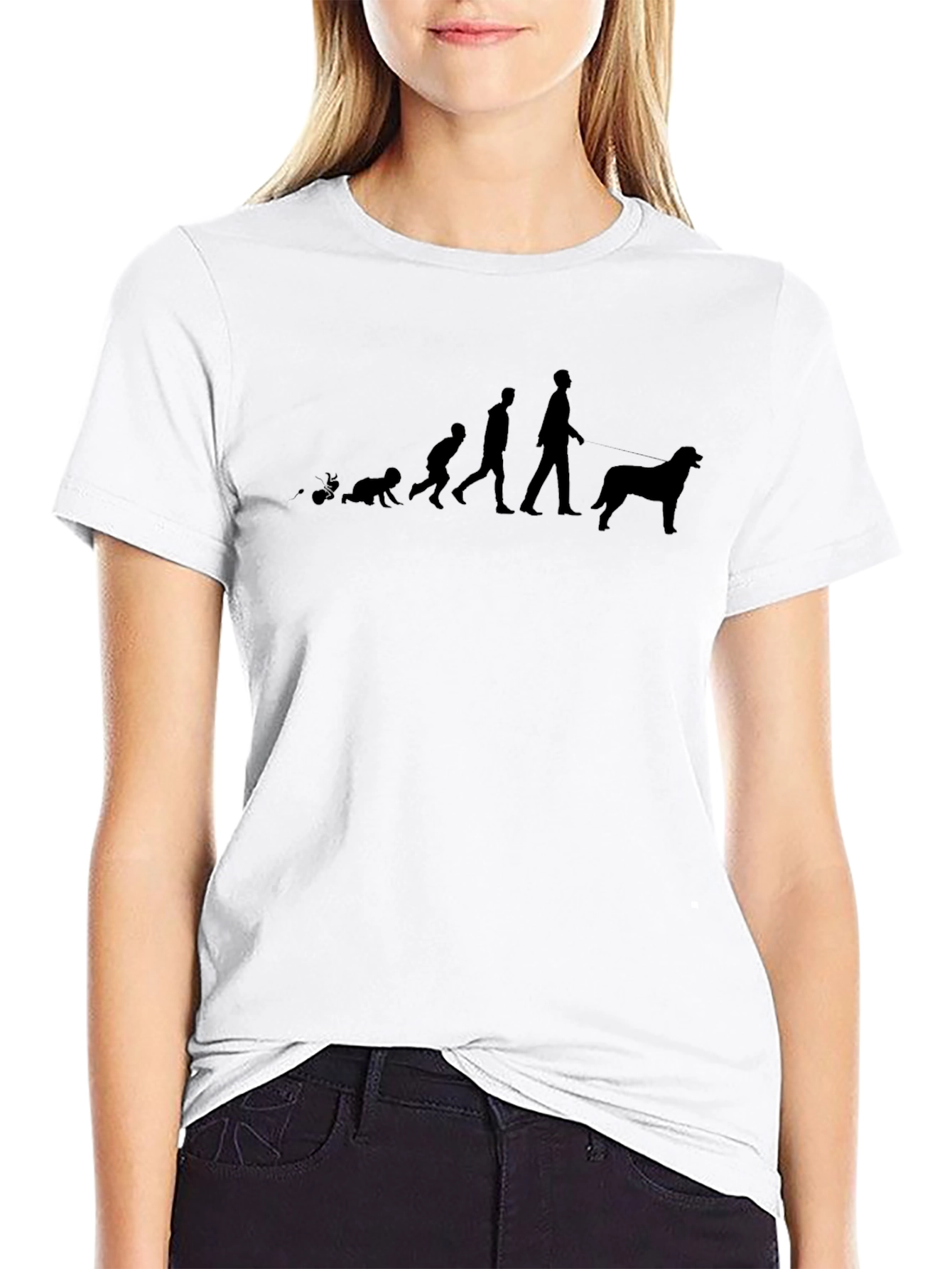 Evolution to Dog Lover T-Shirt