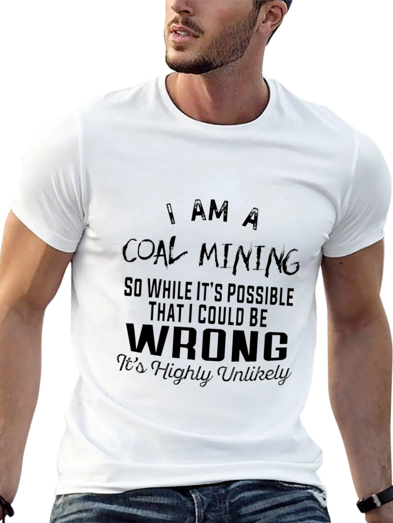 Coal Mining T-Shirt: Funny Slogan Tee