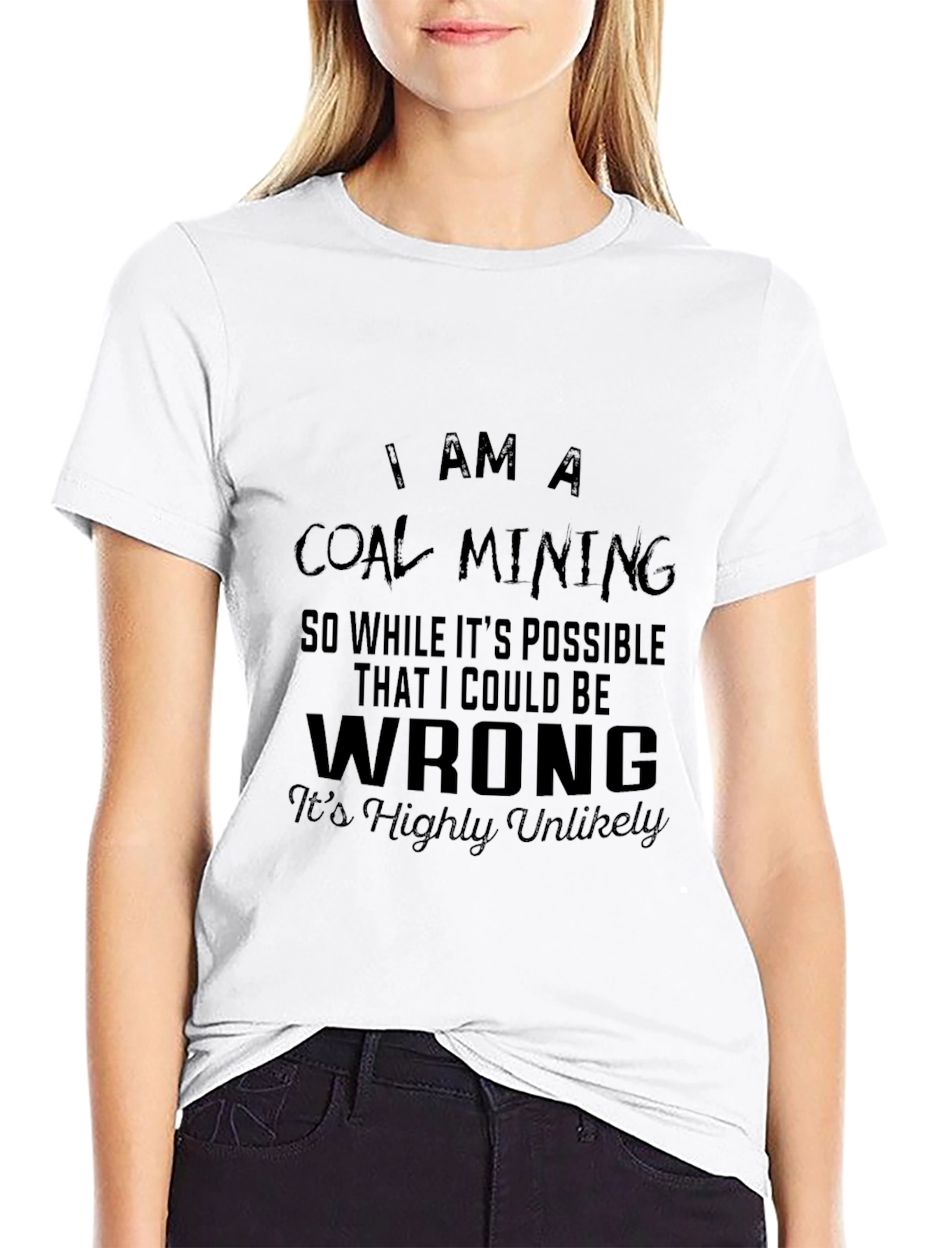 Coal Mining T-Shirt: Funny Slogan Tee